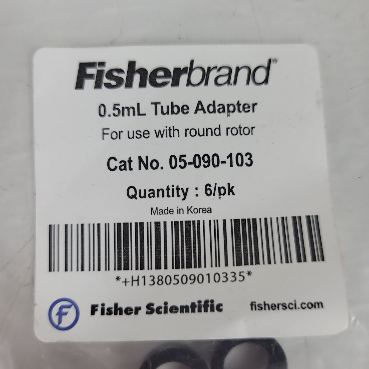 6x Fisher Scientific Fisherbrand 05-090-103 0.5mL Centrifuge Rotor Adapters