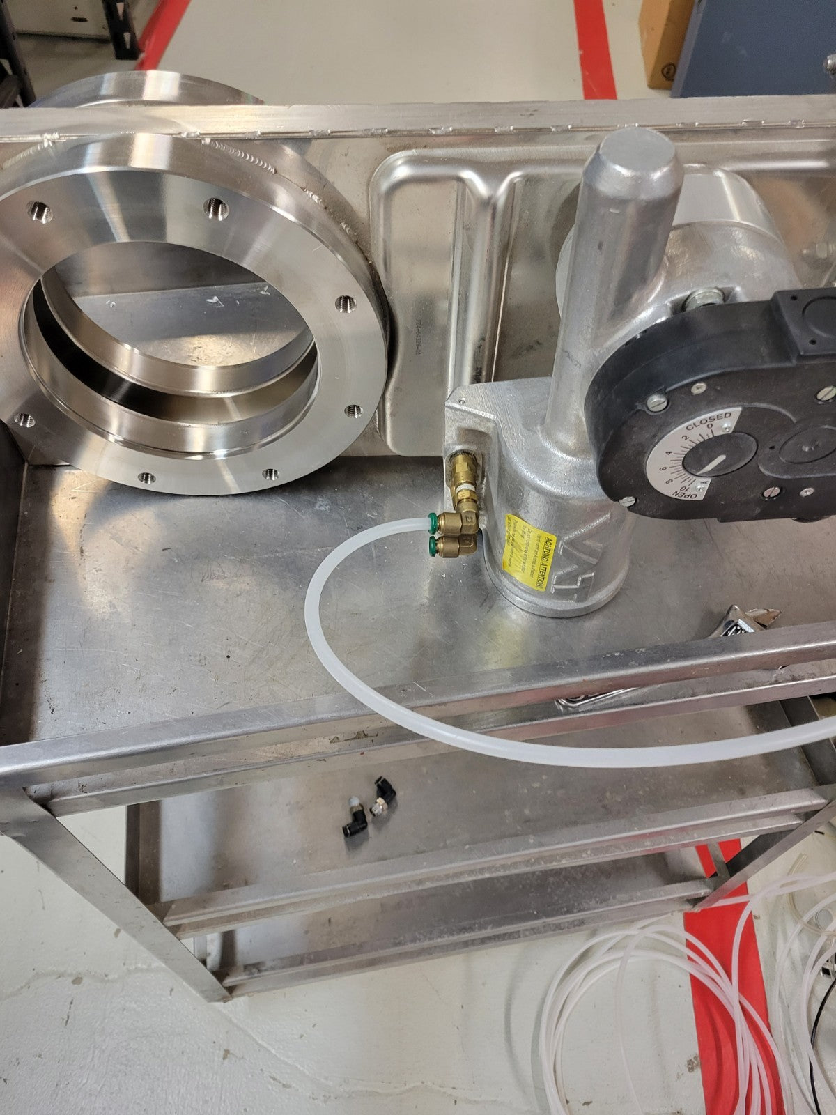 TESTED- VAT F14-64329-01 DN160 ISO-F ISO160 F Pneumatic High Vacuum Gate Valve