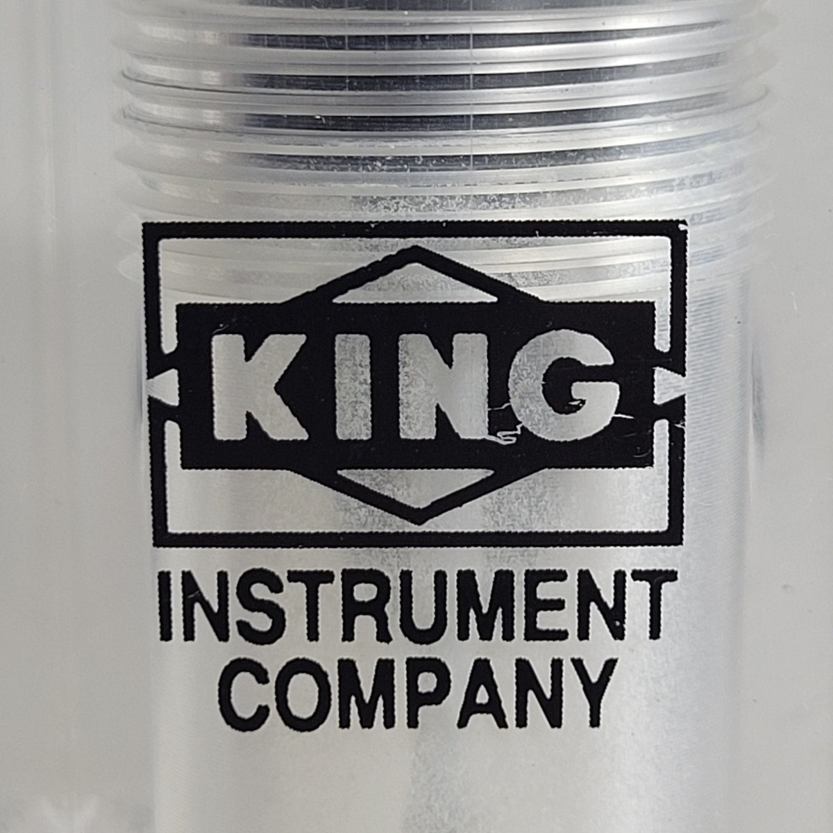 King Instrument 0.1-1.0 GPM Liquid Flow Meter Rotameter w/ Control Valve