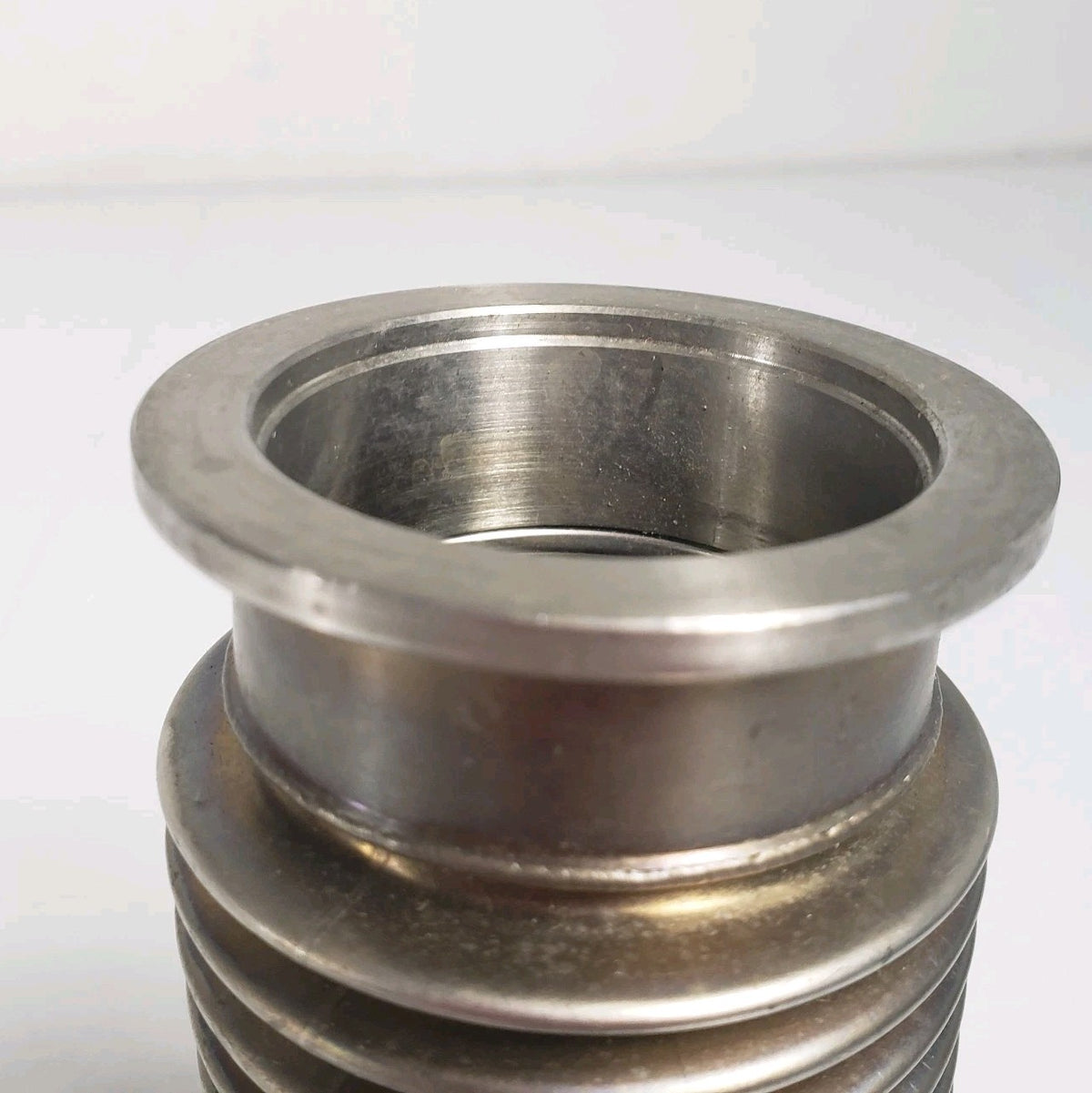 KF40 NW40 4.73" Stainless Steel Flexible Vacuum Bellows Hose 55mm Flanges