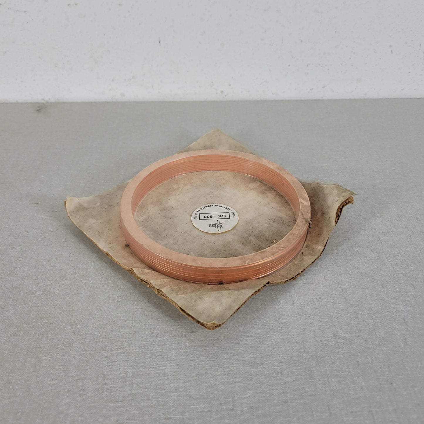 *Lot of 10* MDC GK-600 6" ConFlat Copper Gaskets DN100CF HV UHV