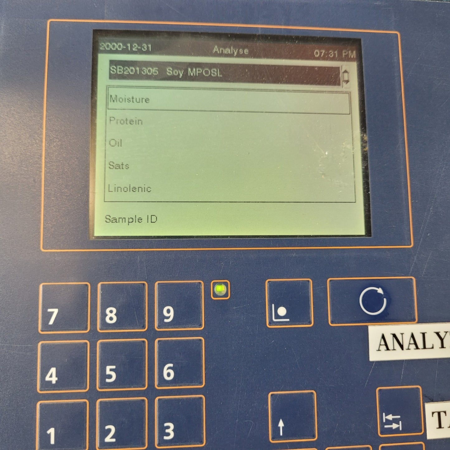 TESTED FOSS Infratec 1241 Grain Analyzer NIR Protein Moisture w/ Test Weight Mod