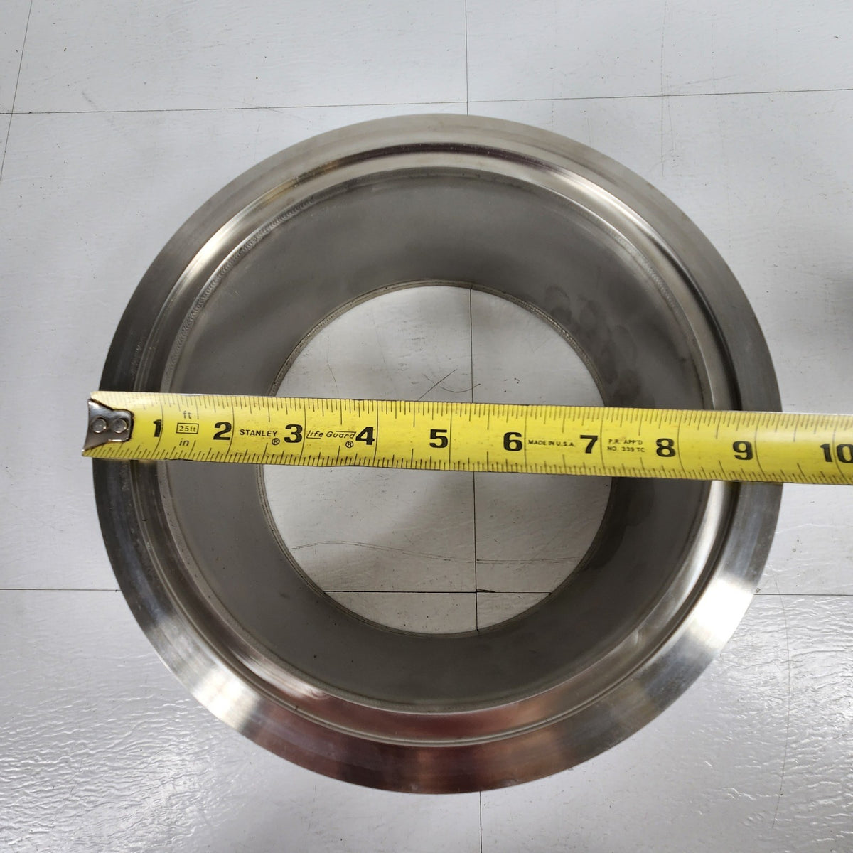 ISO-K DN250 to DN200 Stainless Steel Vacuum Reducer Nipple Adapter 4" Length
