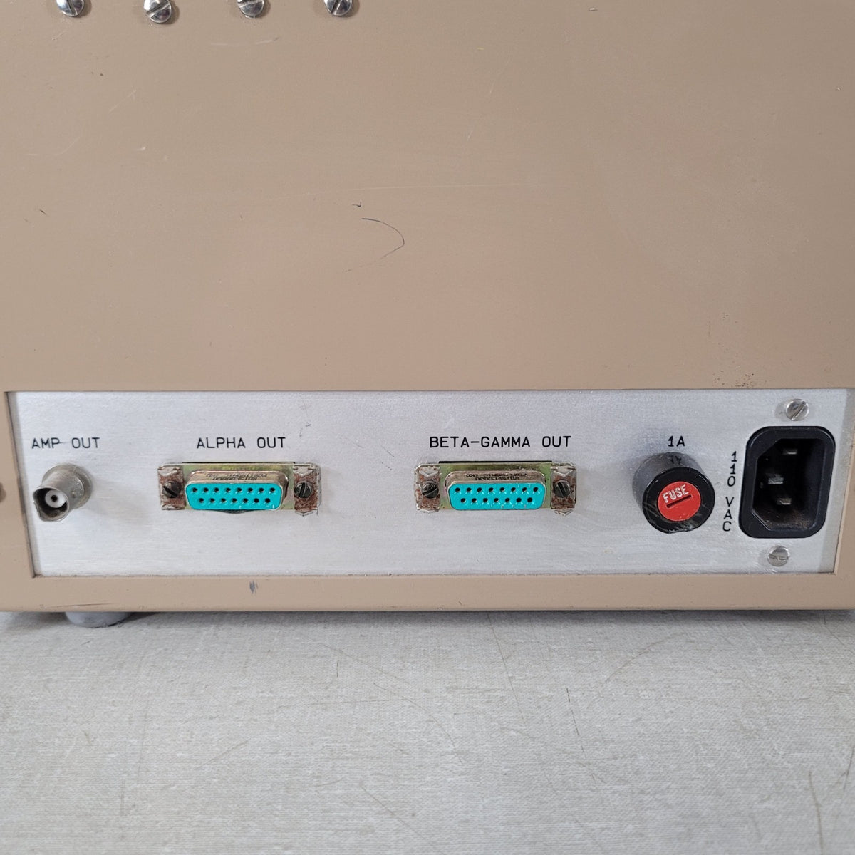 Ludlum 2929 Dual Channel Alpha Beta-Gamma Radiation Scaler Counter Powers On