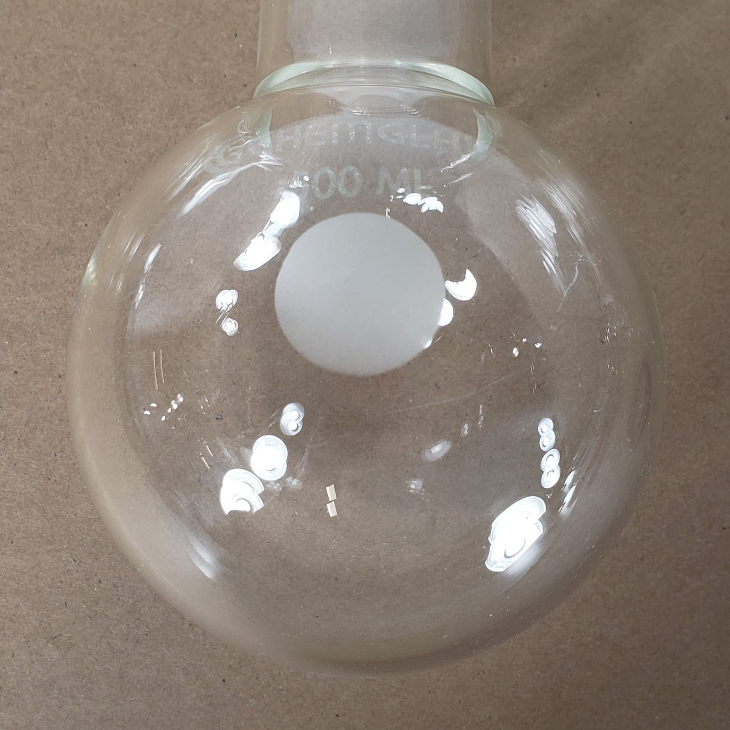 CHIPPED Chemglass CG-4531-01 #40 O-Ring Joint 500mL Dewar Flask Vacuum Trap