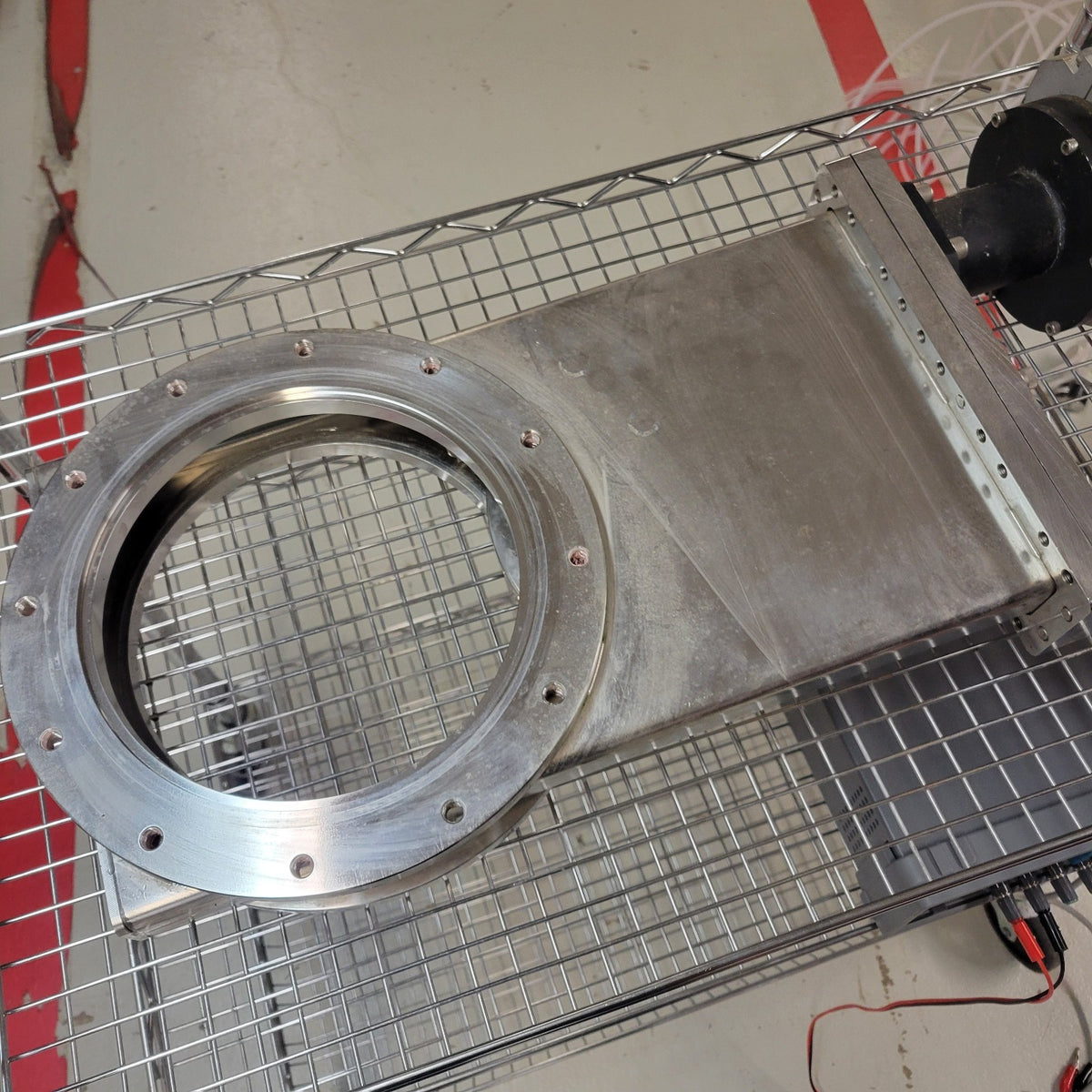 TESTED MDC LGV-8000V-P-SB 8" DN200 ISO-F Pneumatic HV High Vacuum Gate Valve