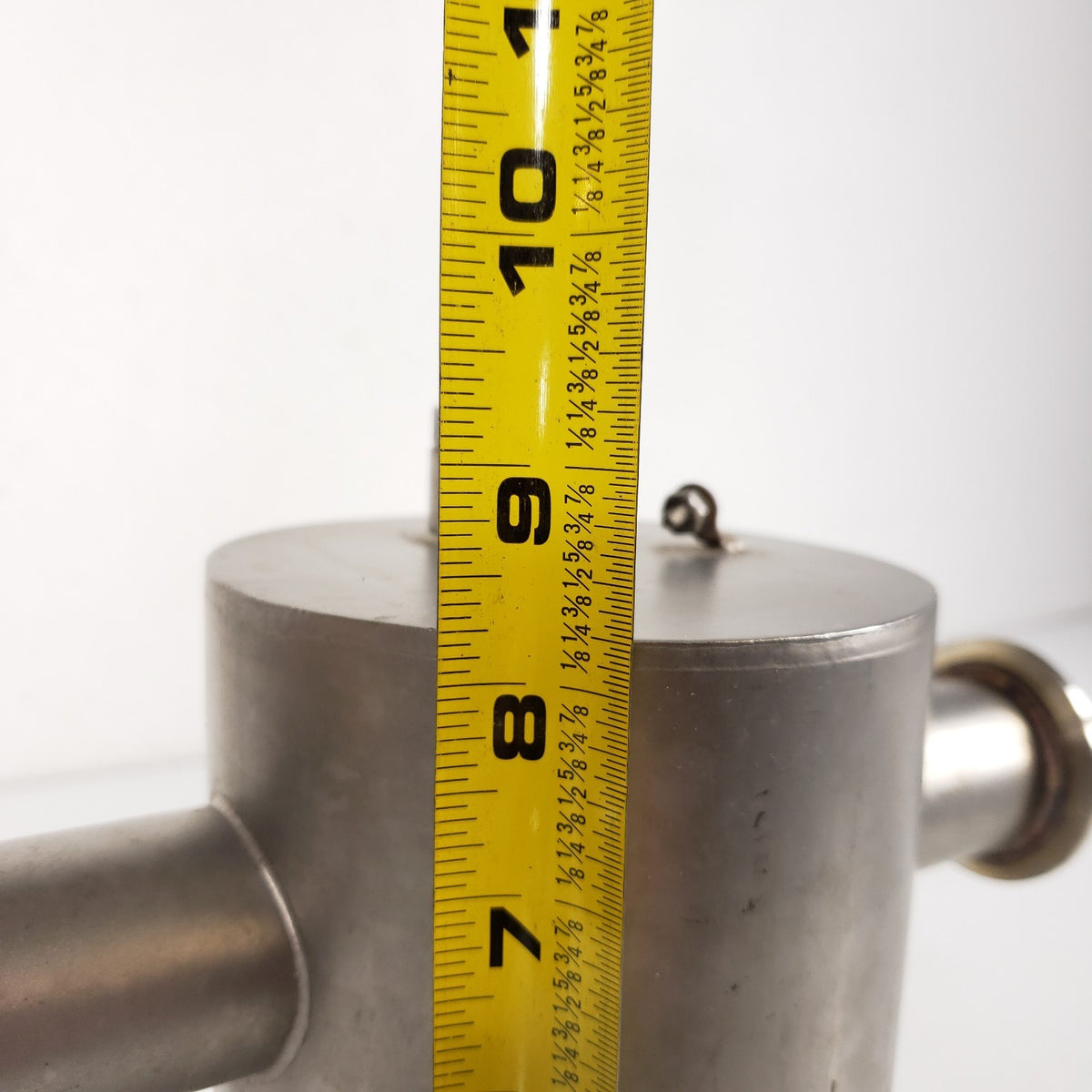 Stainless Steel Vacuum Foreline Trap Filter Canister Dual KF40 NW40 Mesh Element