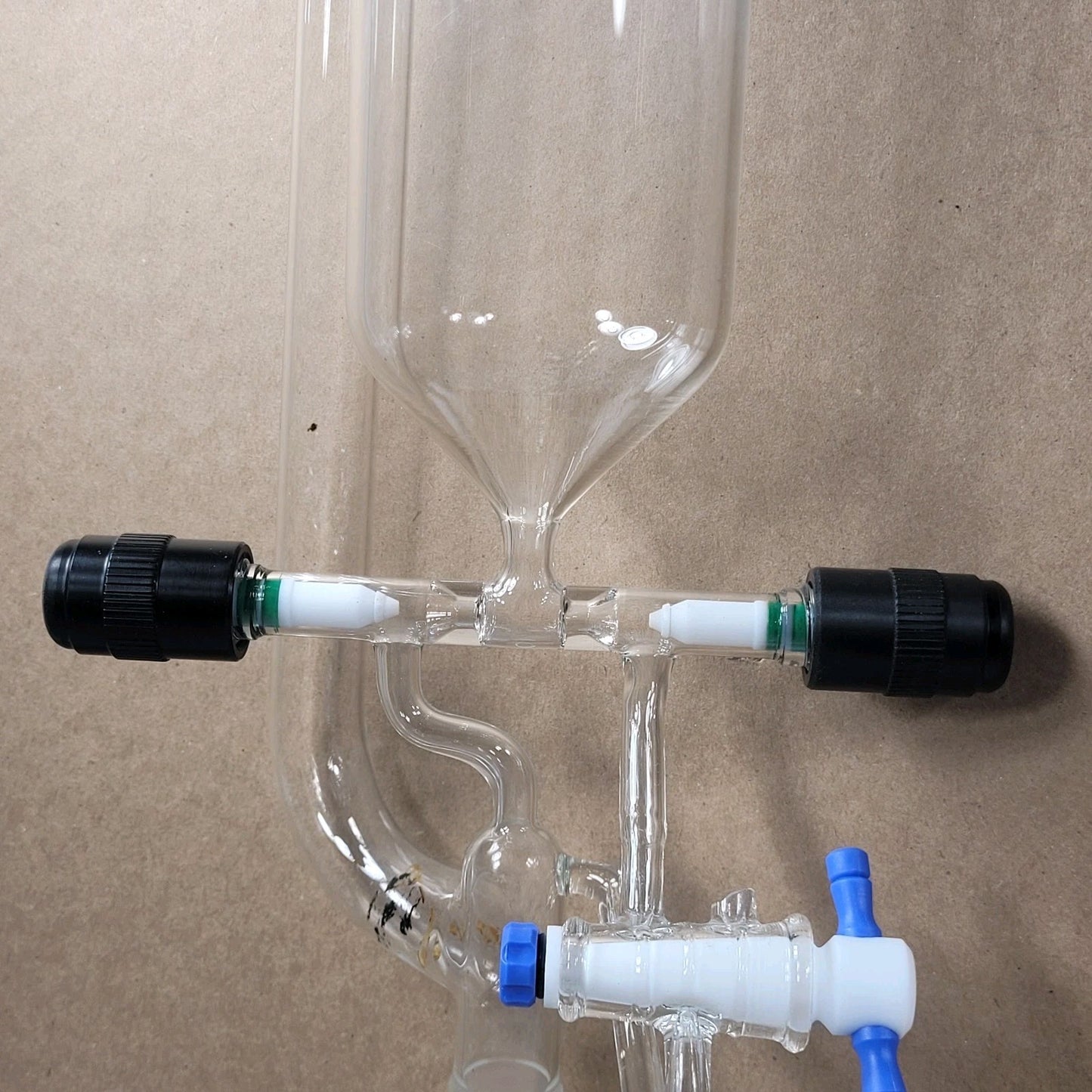Air-Free Schlenk Solvent Distillation Still Head 24/40 Chemistry Glassware