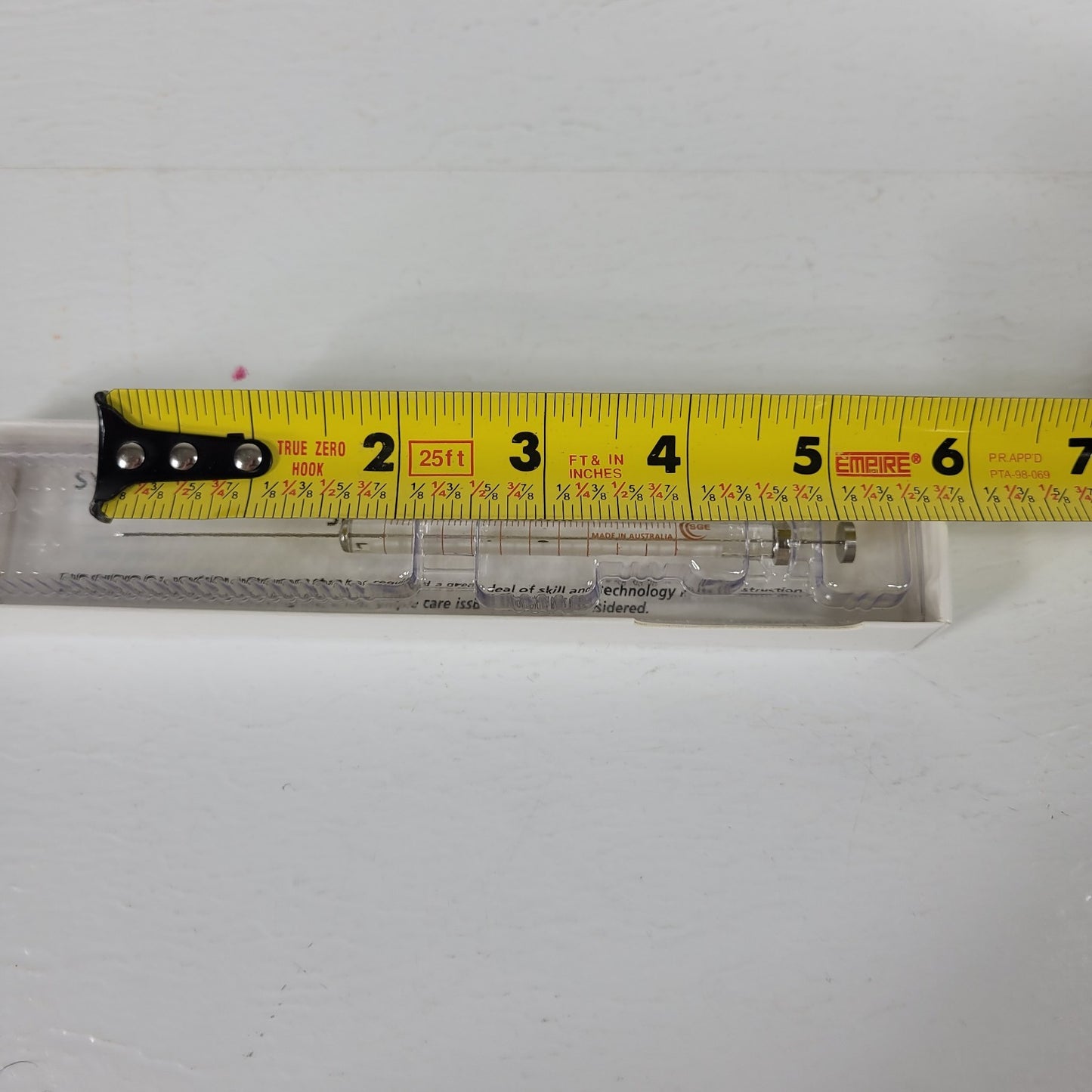 SGE Analytical Science Perfection 002888 10F-S-0.63 5µL-500µL Fluid Shimadzu AOC