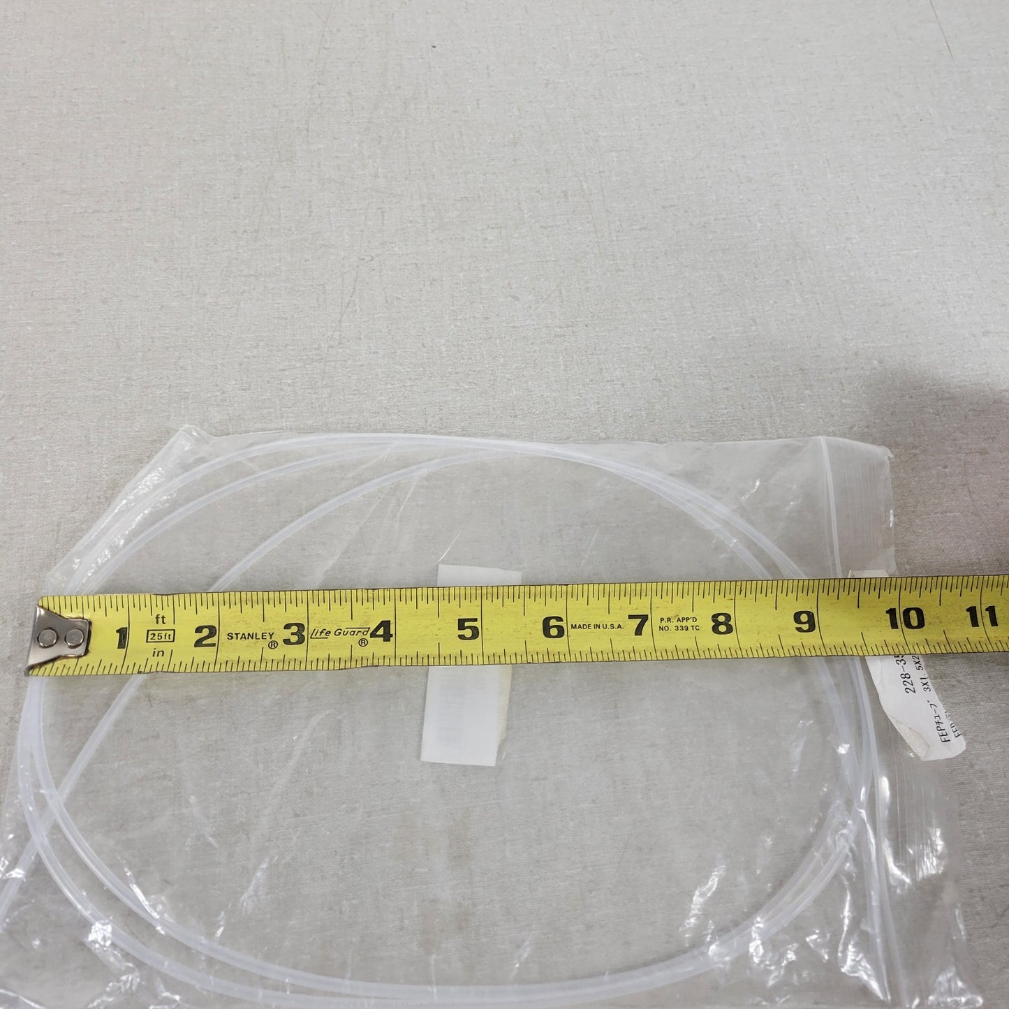 Shimadzu 228-35464 FEP Tubing 3mm OD x 1.5mm ID 65in Partial HPLC