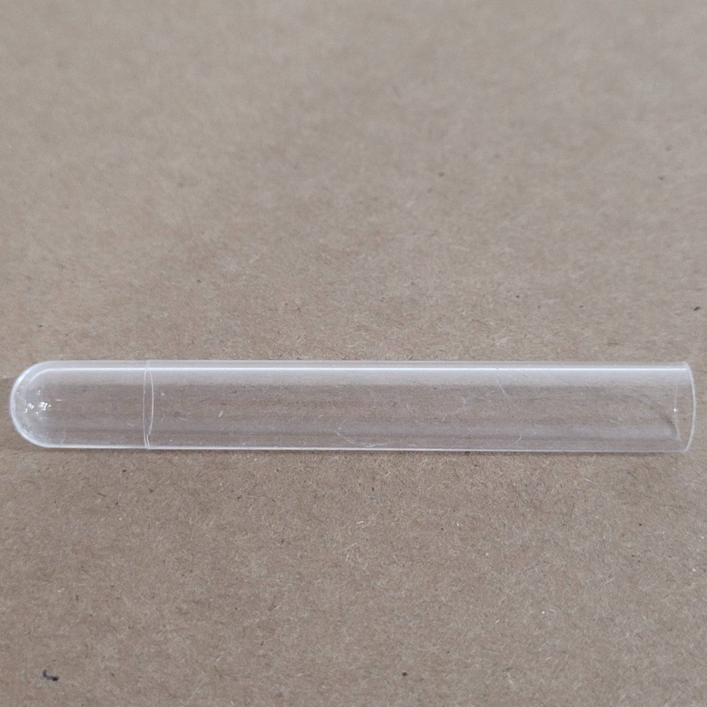 Lot of 30 Clear Glass Test Tubes 10x75mm 3mL Round Bottom Laboratory