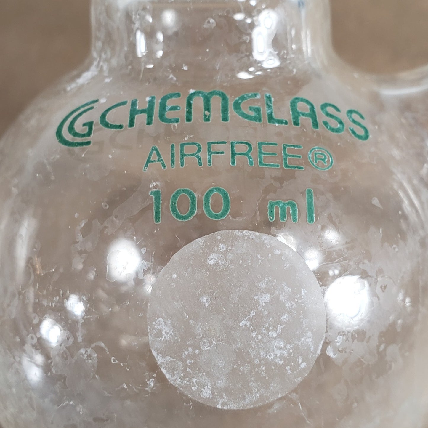 Lot of 3 Chemglass AF-0529-04/02 250/100mL Round Bottom Flasks CN 24/40 14/20