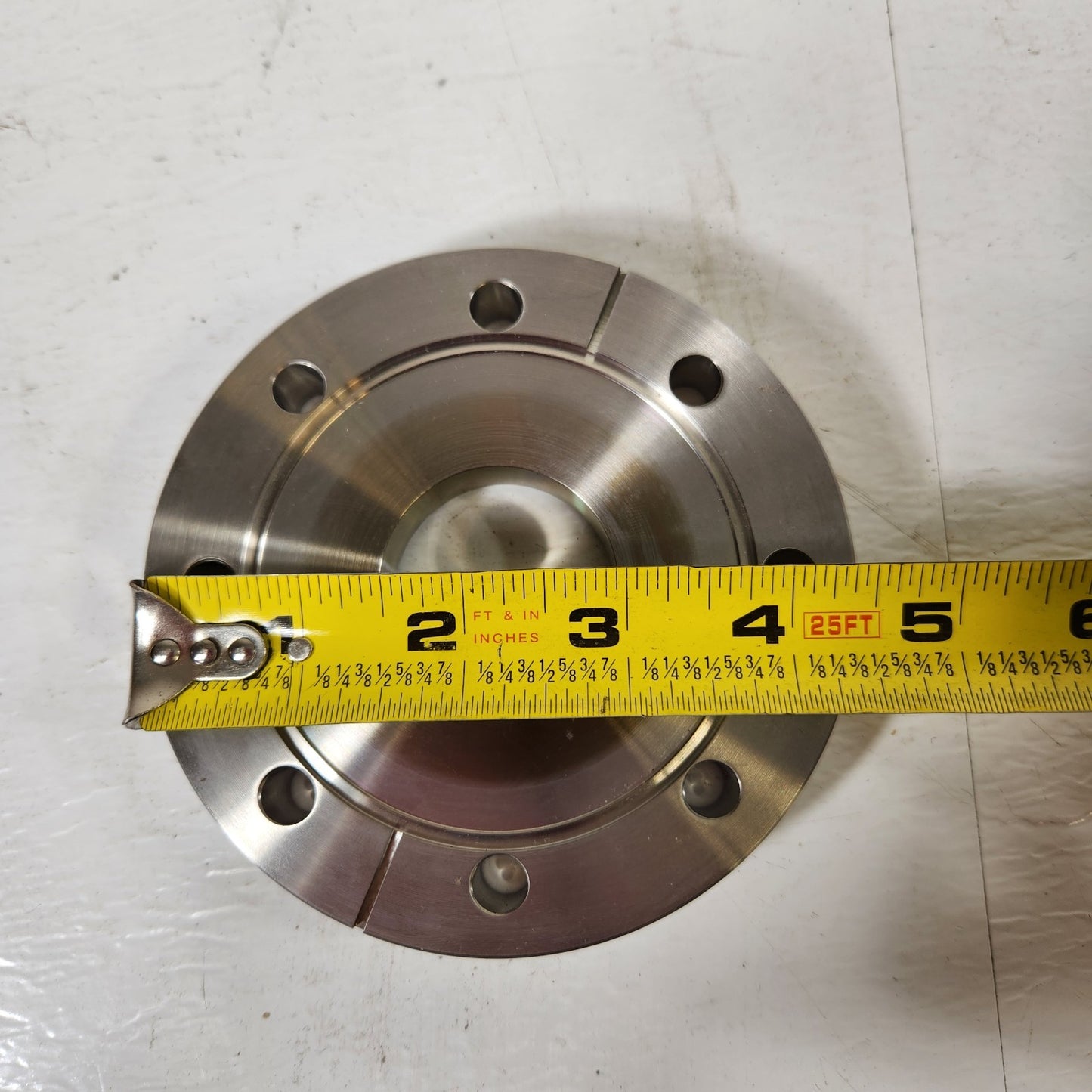 MDC Vacuum 4.5" Conflat DN63CF to 2.75" DN35CF DN40CF Zero Length UHV Reducer