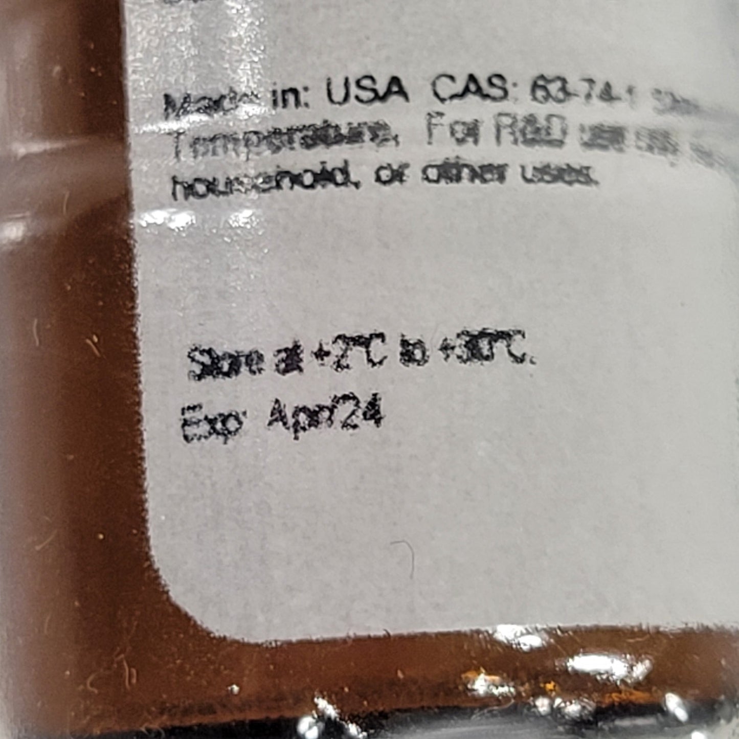 Expired Sigma-Aldrich PHR1093-1G Sulfanilamide Melting Point CRM Standard 1g