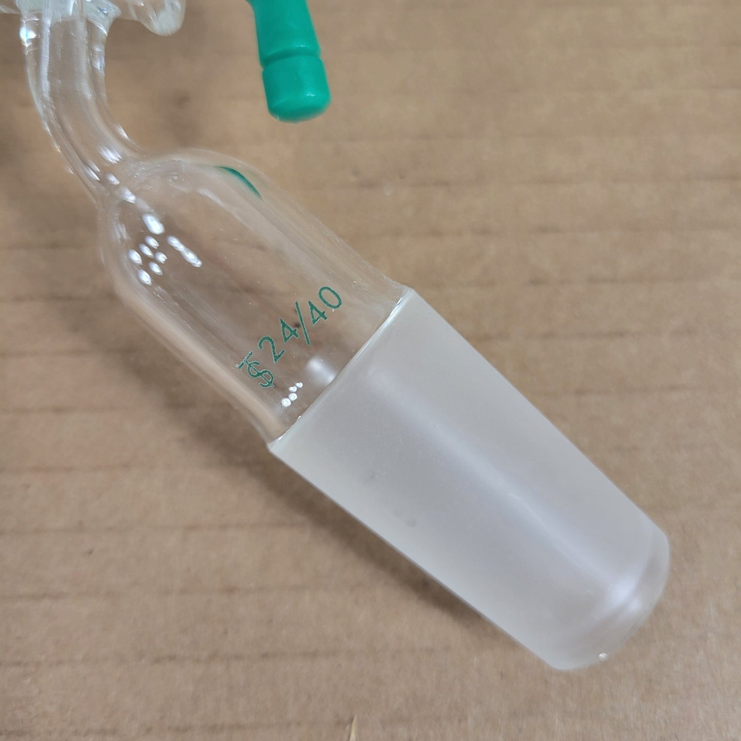 Chemglass CG-1233-03 500mL Modified Solvent Distilling Head 24/40 Glassware