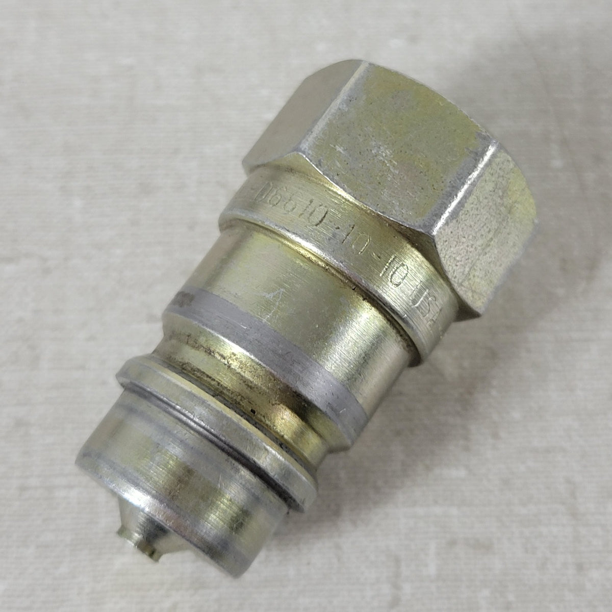 Parker 6610-10-10 1/2" Hydraulic Quick Connect Male Tip 7/8"-14 ORB 4000 PSI