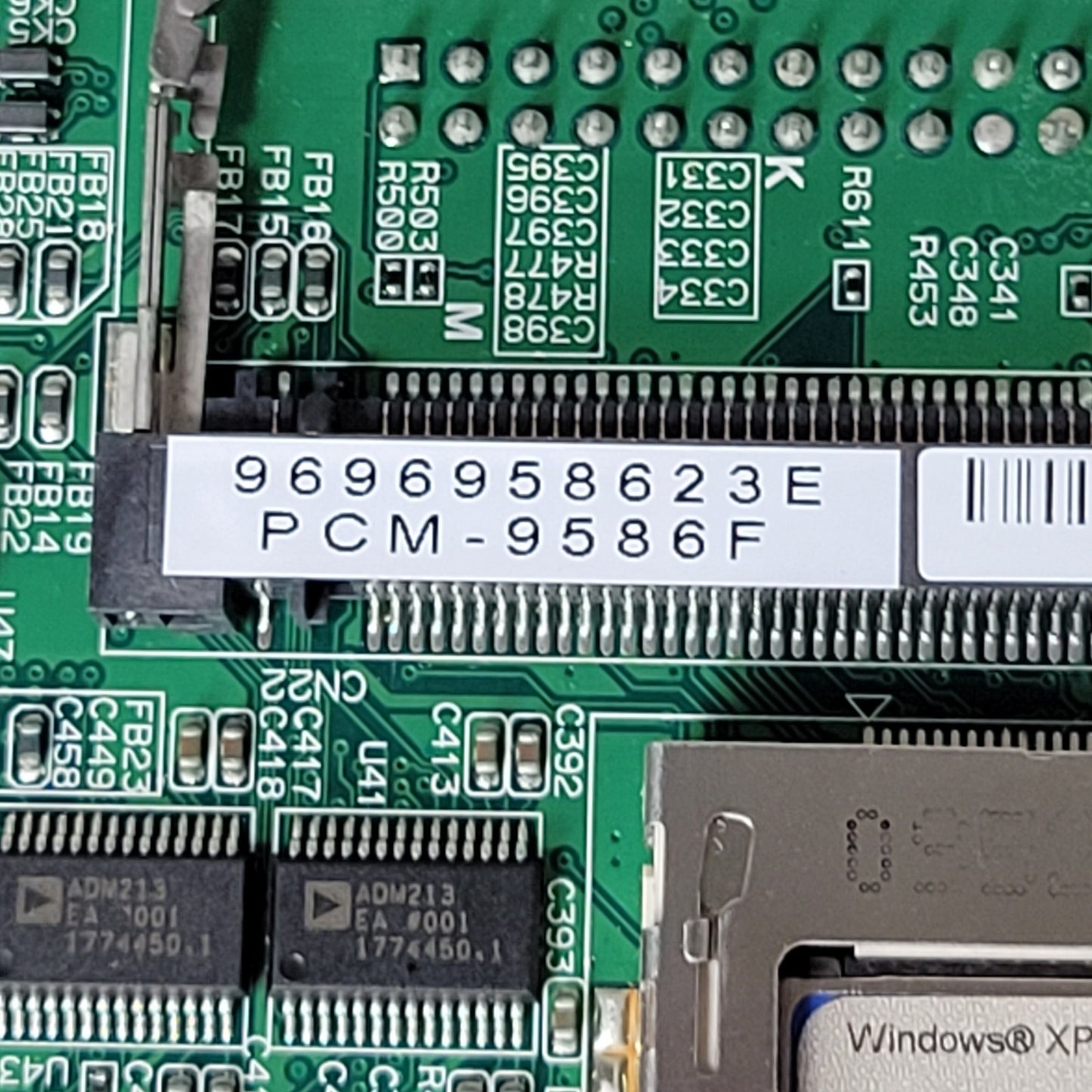 Advantech PCM-9586F Rev A1 5.25" SBC Motherboard w/ Intel Celeron M CPU
