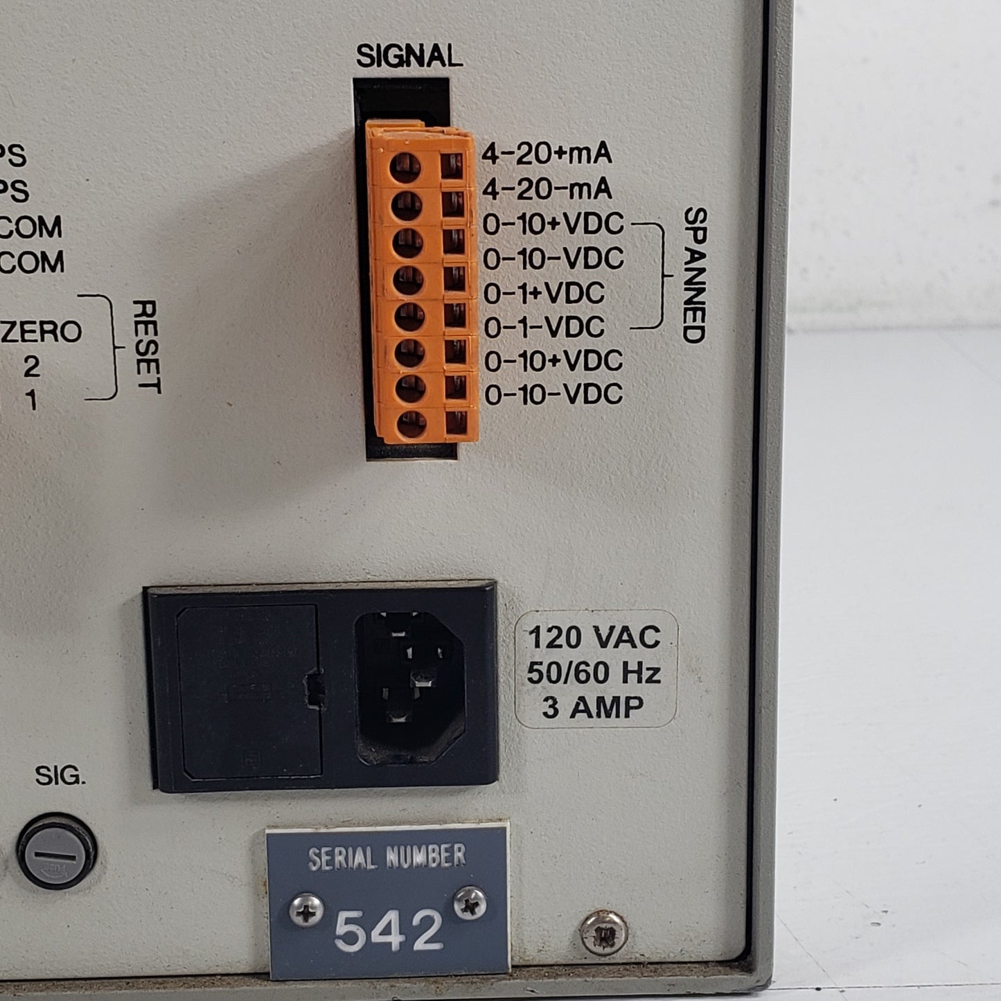 ANTEK R1040 Total Hydrocarbon Analyzer FID Gas Tester Zero Span Sample