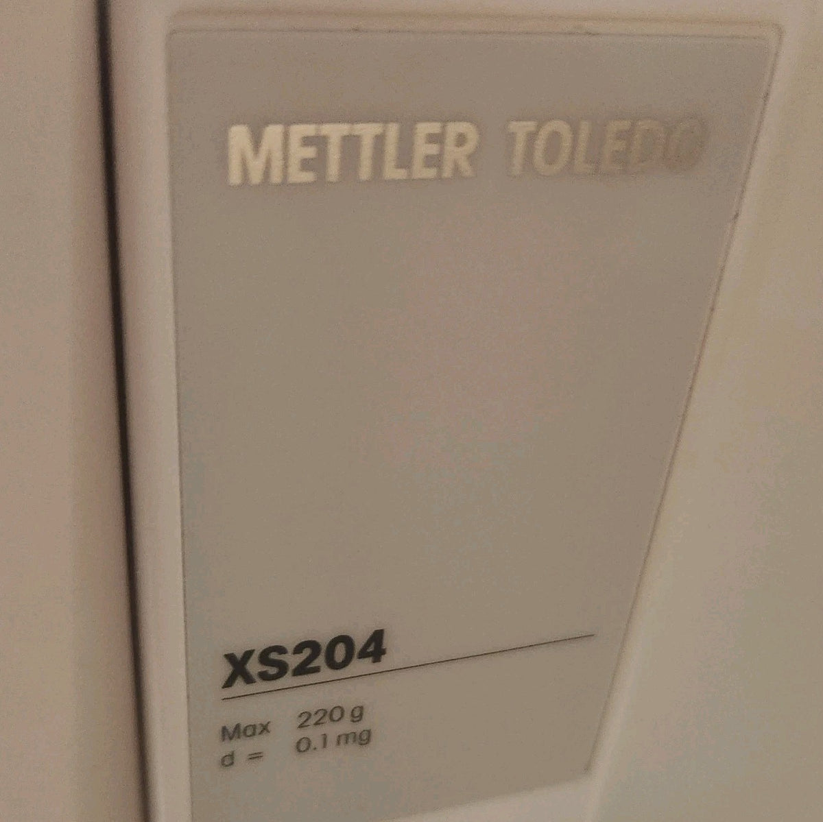 Mettler Toledo 11106842 XS XP Top Glass Draft Shield Door XS204 XP204