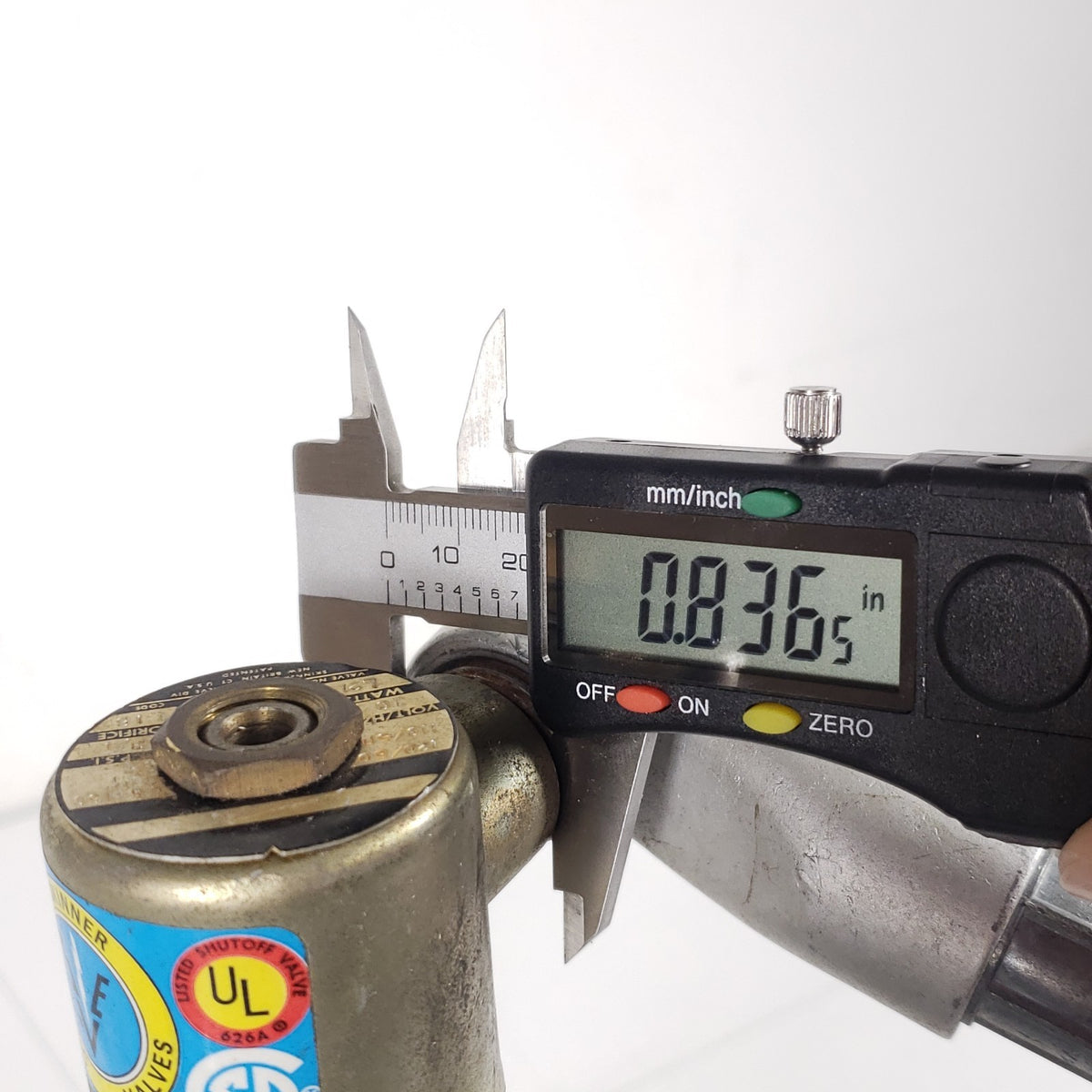 Airco Temescal 1330 Pneumatic High Vacuum Valve 2.75" DN35CF w/ Solenoid