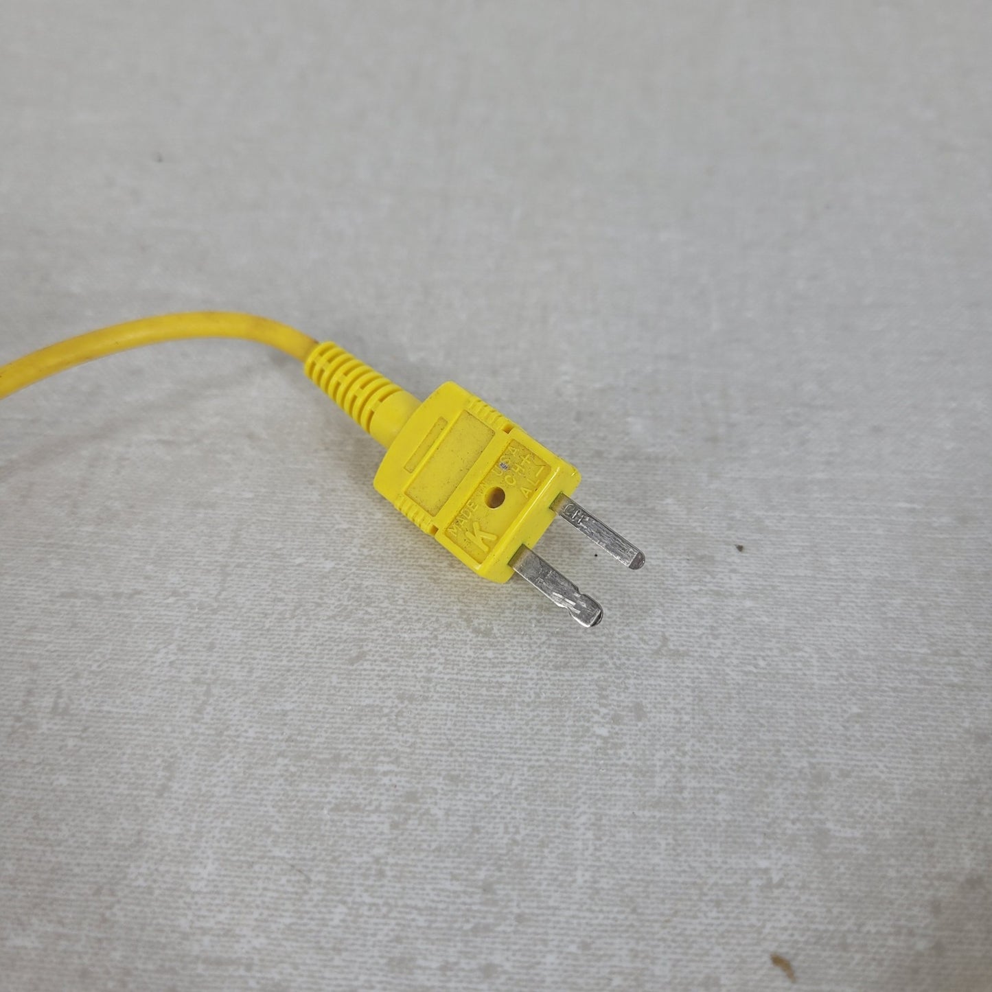 TESTED OMEGA HH21A Handheld Thermocouple Thermometer J/K/T w/ Type K Probe