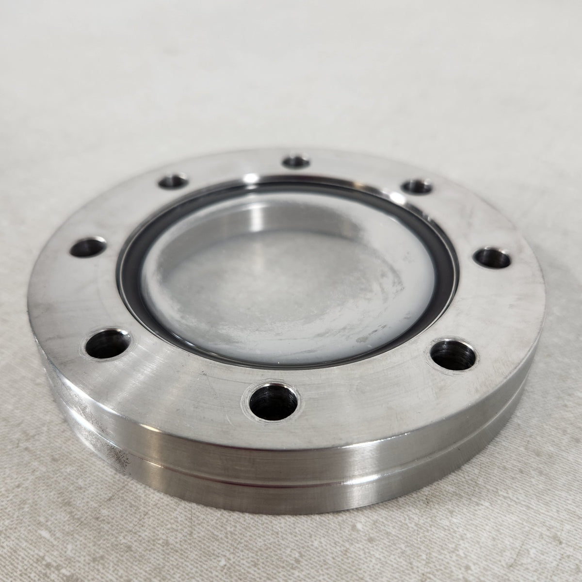 UHV Quartz Viewport 4.5" CF DN63CF ConFlat Stainless Steel Vacuum Flange