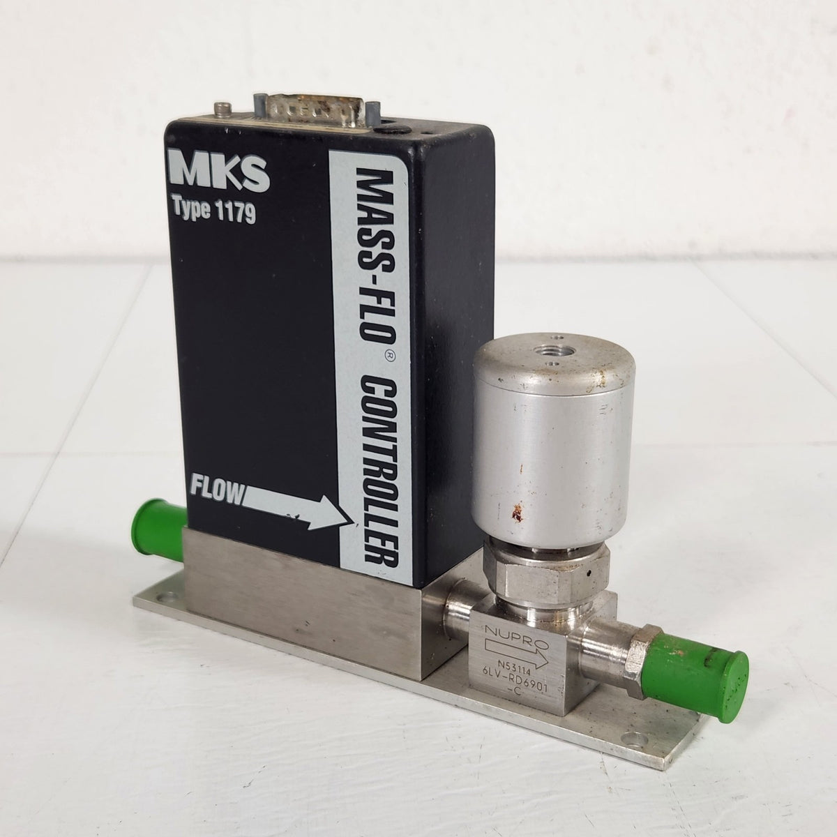MKS 2179A11CR1BV Mass Flow Controller MFC 10 SCCM N2 Nitrogen 1/4" VCR
