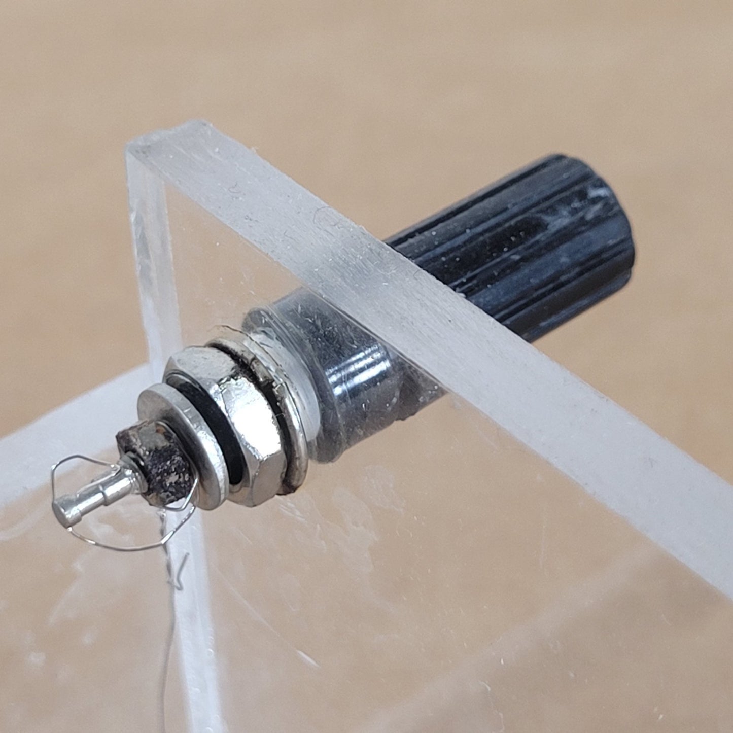Custom Acrylic Horizontal Agarose Gel Electrophoresis Tank Banana Terminals