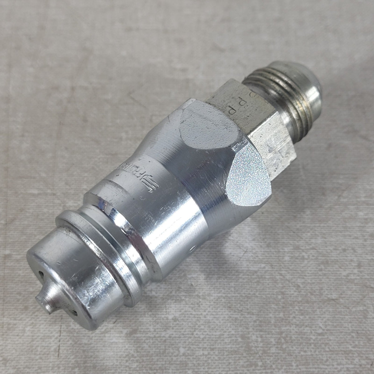 Faster 2NV12-12SAEM 1/2" Hydraulic Quick Connect Male Plug 3/4-16 SAE ORB