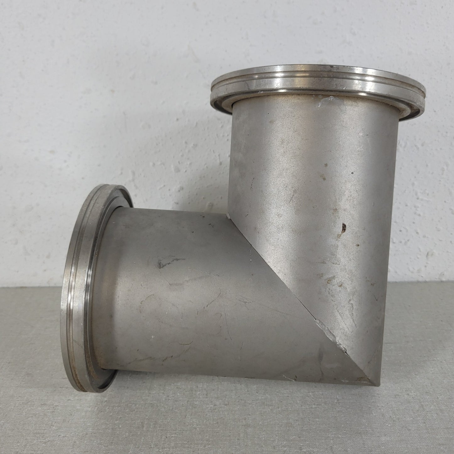 ISO-100K Right Angle Compact Elbow UHV Vacuum Fitting Stainless Steel ISO K 100