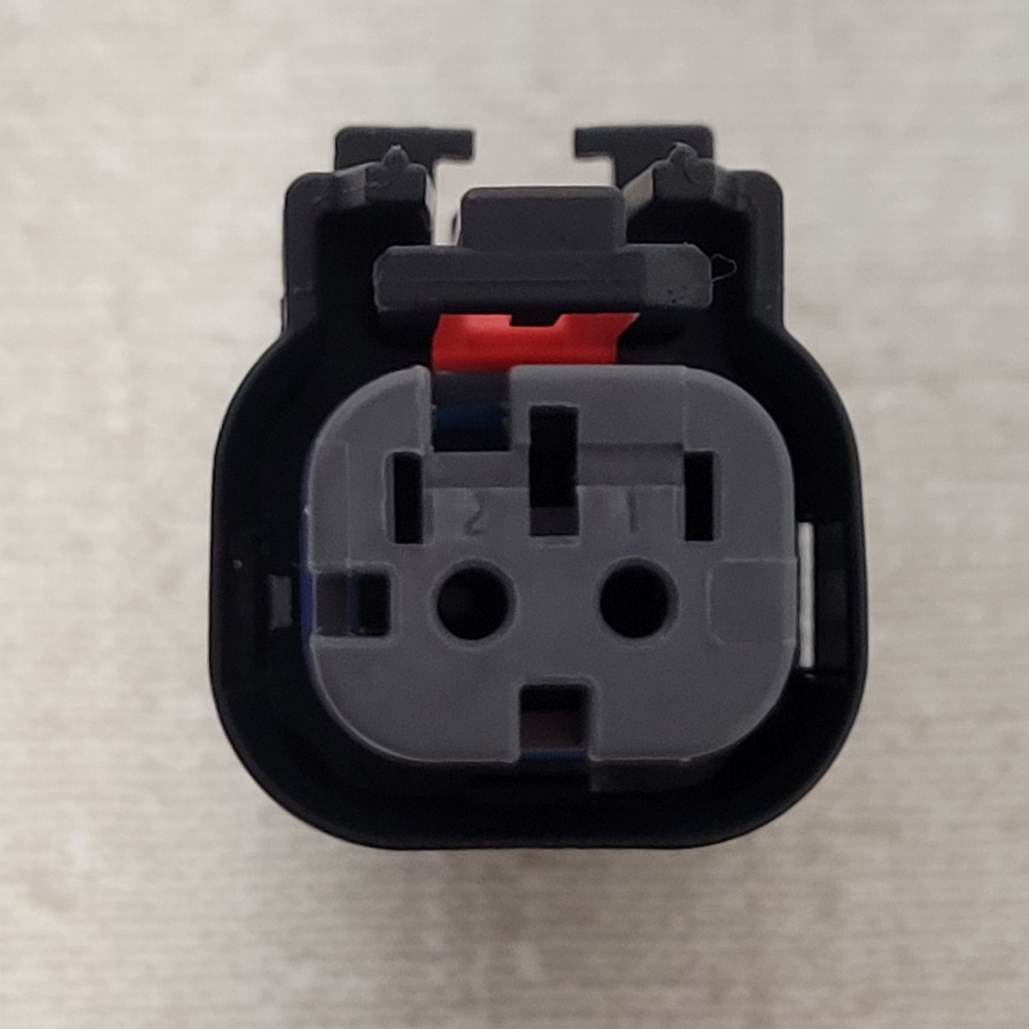 TE AMPSEAL 776427-2 16 2-Pin Plug Housing Female Sockets Key B Gray Sealed