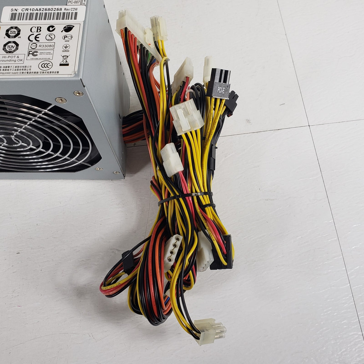 Seasonic SS-500ET 500W 80 Plus Bronze ATX Power Supply Active PFC F3