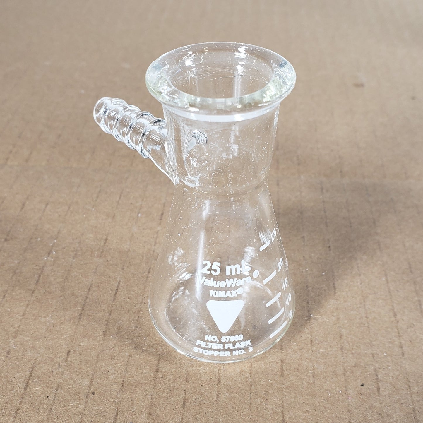 Lot Of 8 Valueware/VWR/Pyrex 57060-250/25/10545-864 250/125/25mL Filter Flasks