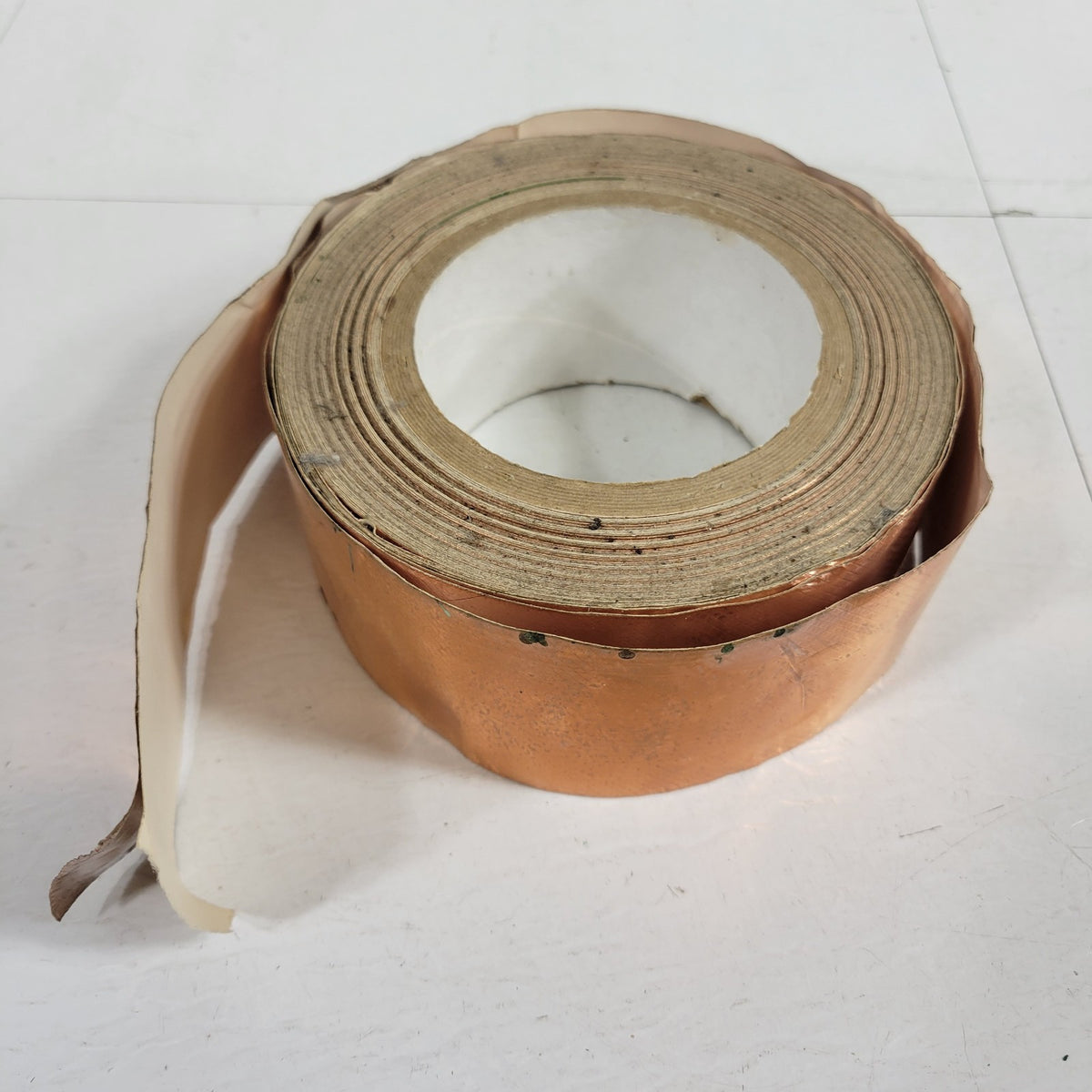 Copper Foil EMI RFI Shielding Tape 2" Wide Self-Adhesive Partial Roll