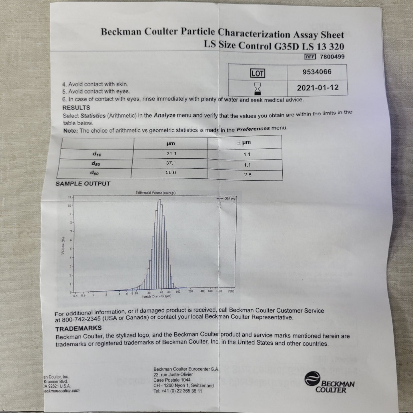 TESTED Beckman Coulter LS 13 320 Particle Size Analyzer w/ DPS Tornado & PC
