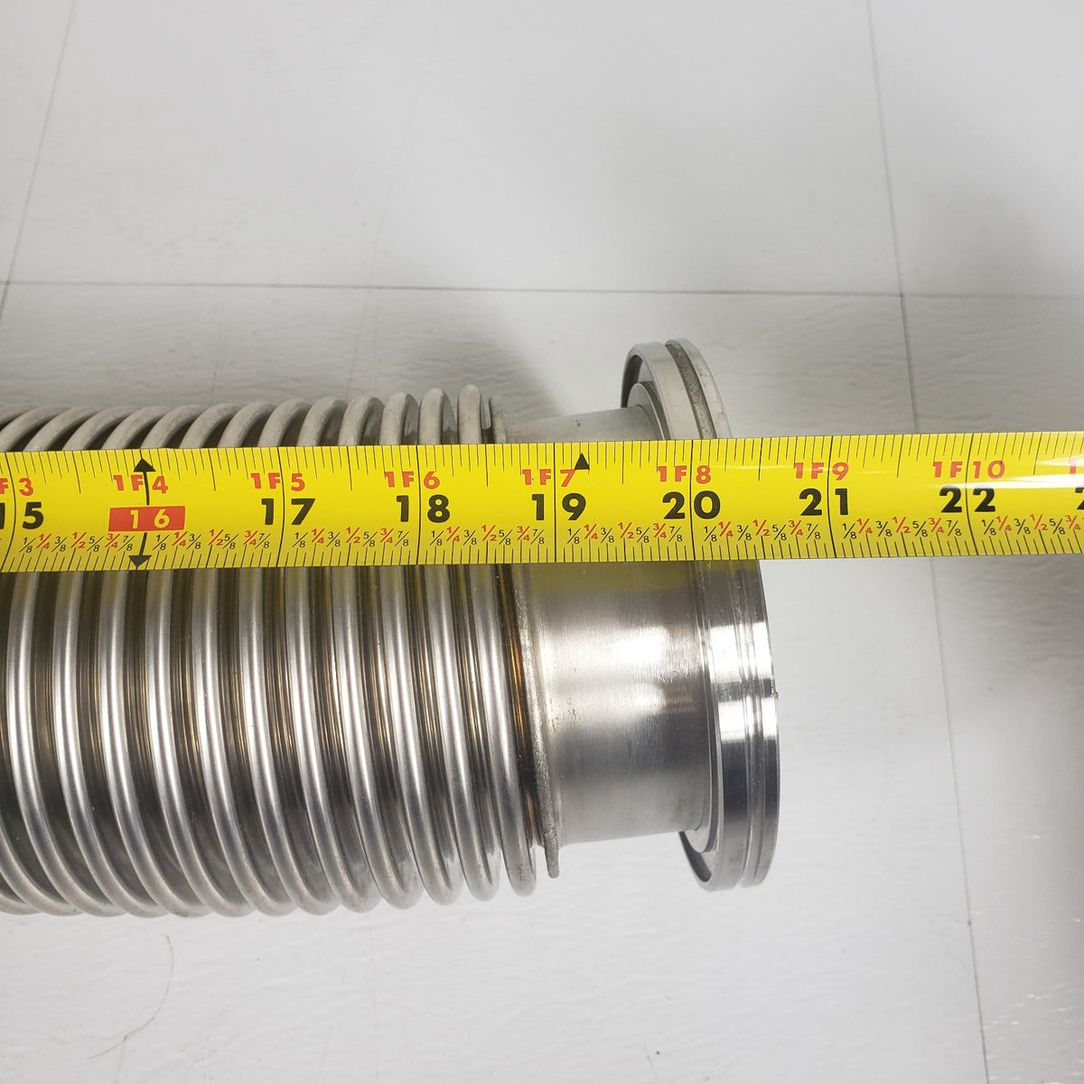 ISO-K100 DN100 NW100 20.5" Stainless Steel Flexible Vacuum Bellows Hose