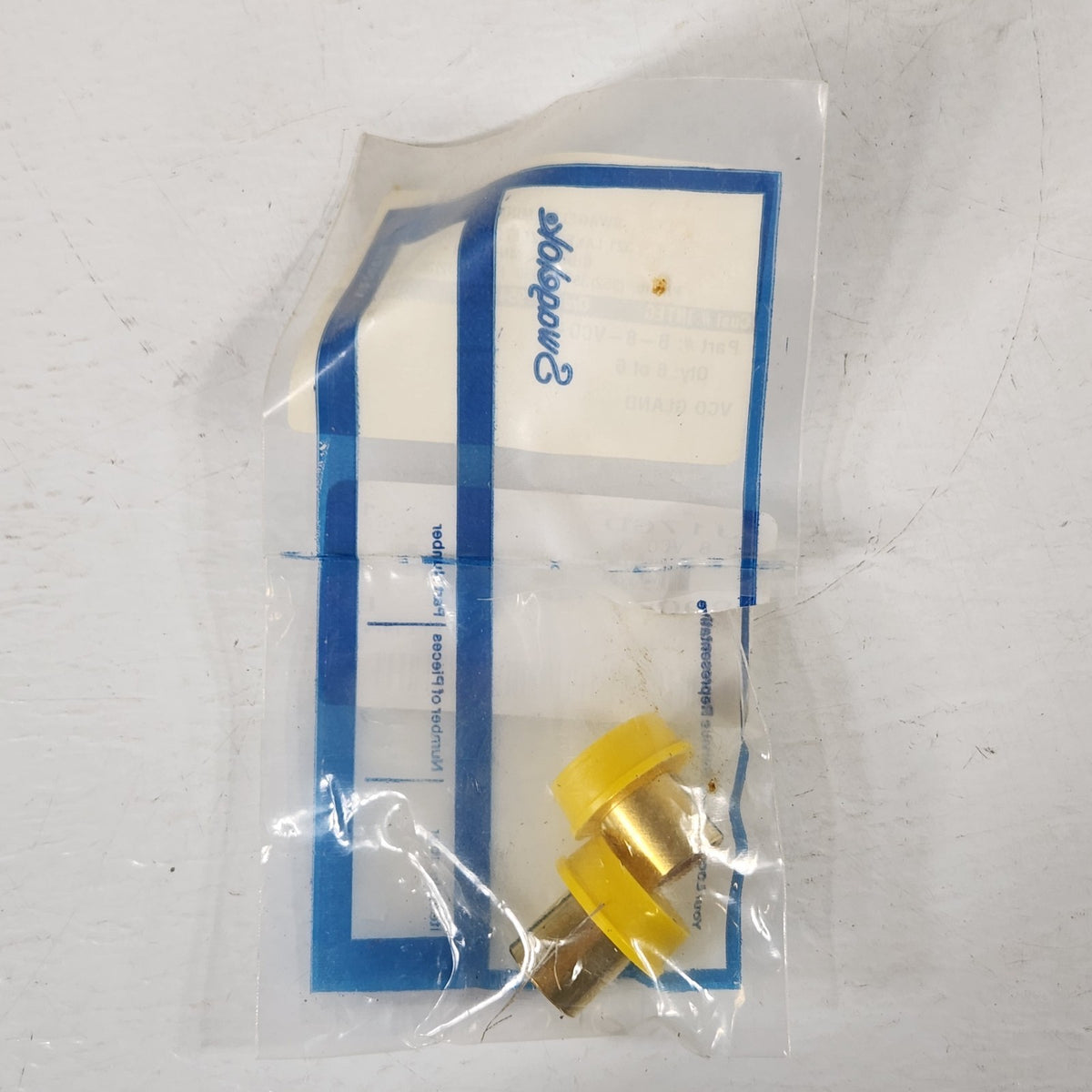 Swagelok B-8-VCO-3 2-Pack Brass 1/2" VCO Face Seal Socket Weld Glands