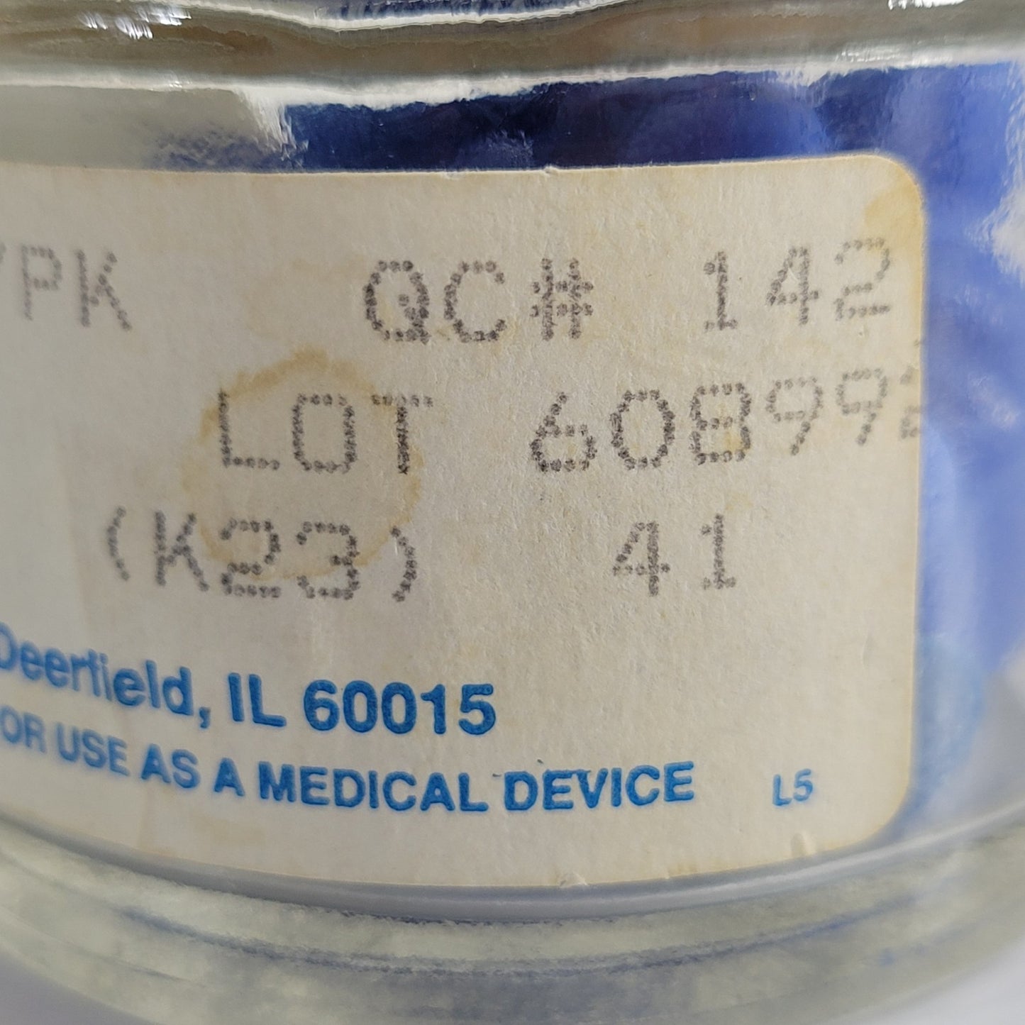 ALLTECH 6514 3/8" Blue Vial Septa For Laboratory Chromatography, 80 Count