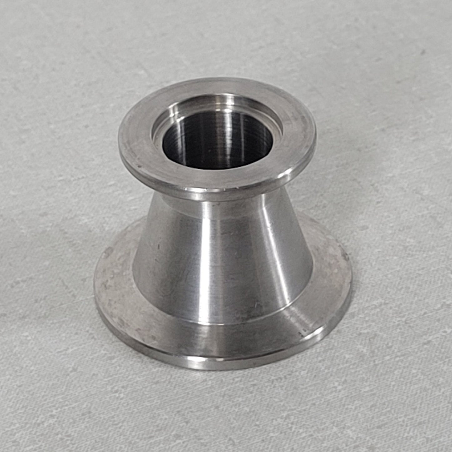 KF40 NW40 QF40 to KF25 NW25 QF25 Stainless Steel High Vacuum Full Nipple Reducer