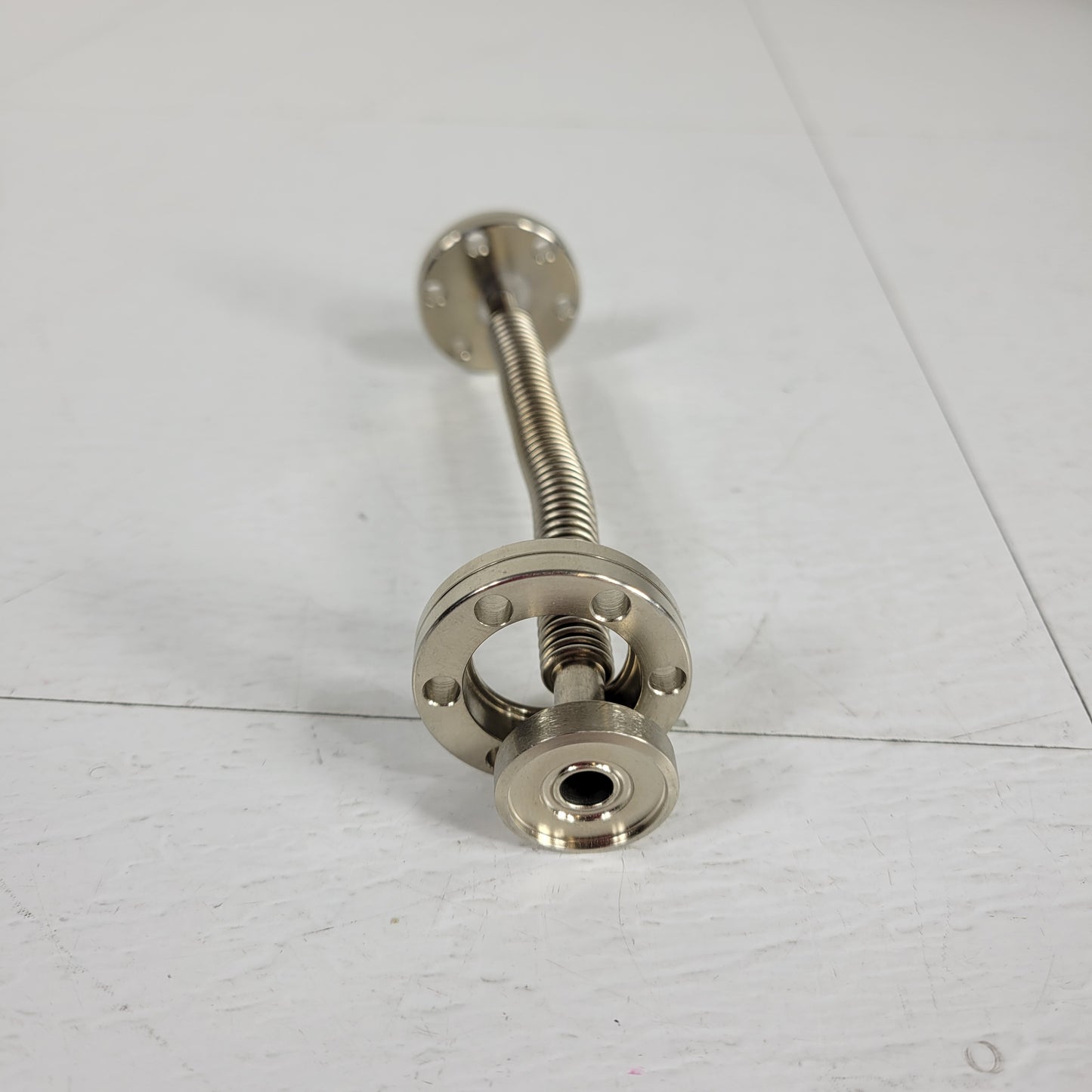 DN16CF 1.33" Conflat Rotatable Bellows w/ 1/4" ID Tube 6" Length High Vacuum UHV