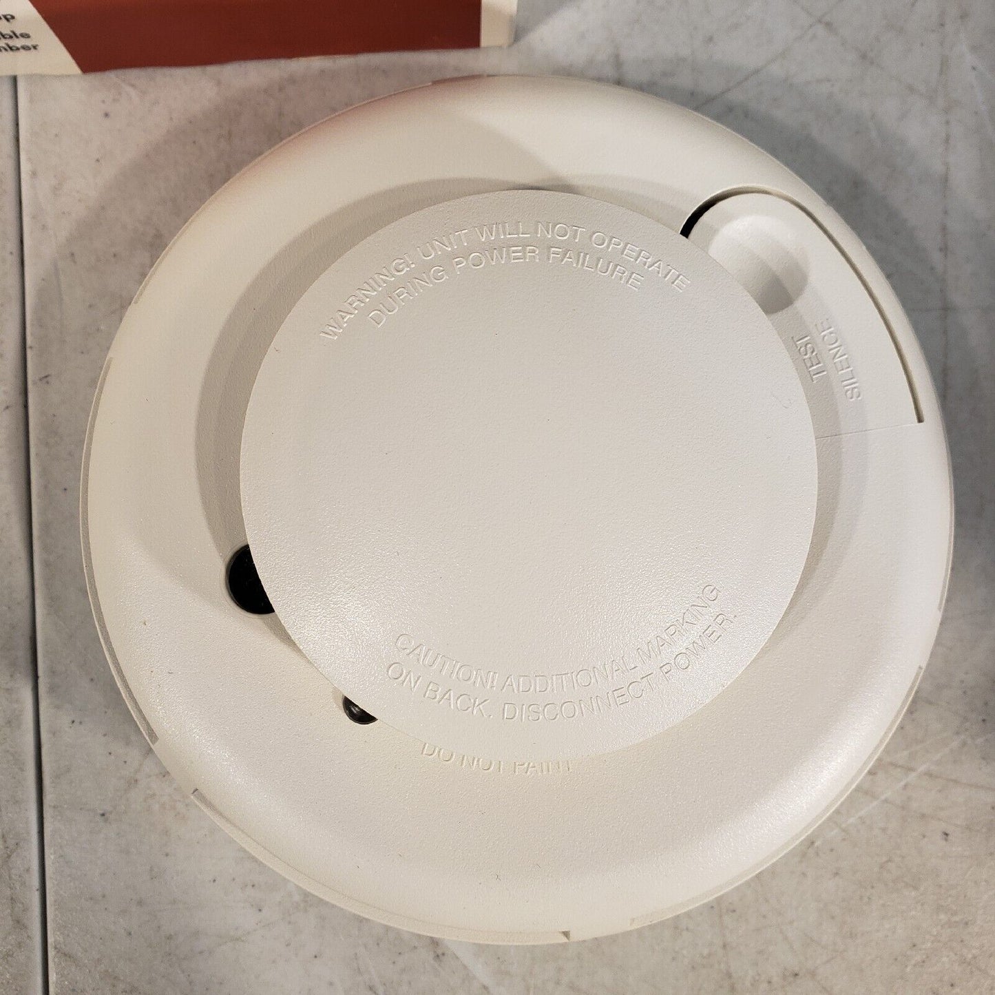 ESL 320ACX Series Photoelectric Smoke Alarm 320ACX 1034238 Rev C