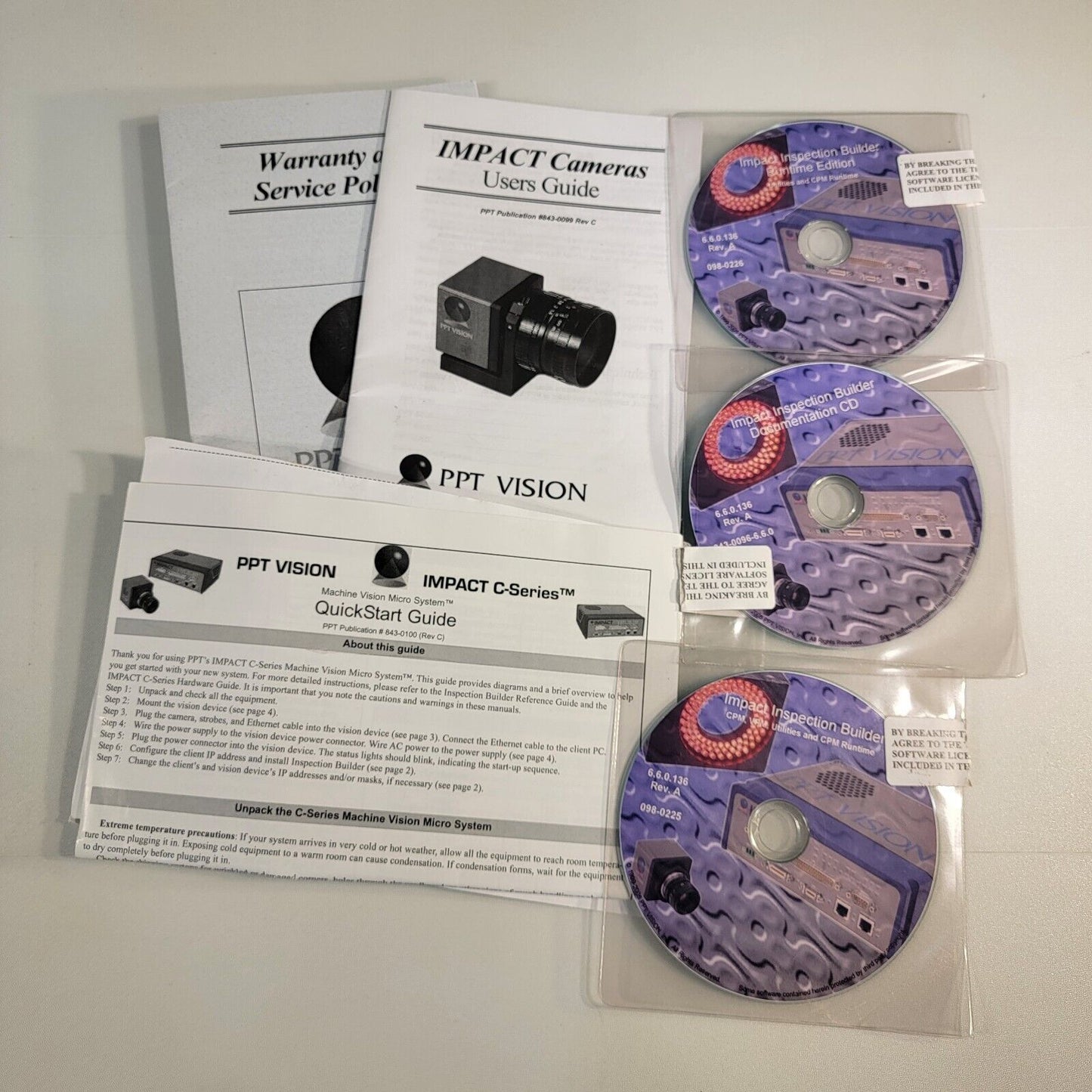 Impact Camera Inspection Builder Software and Utilities Runtime w/ User Guide