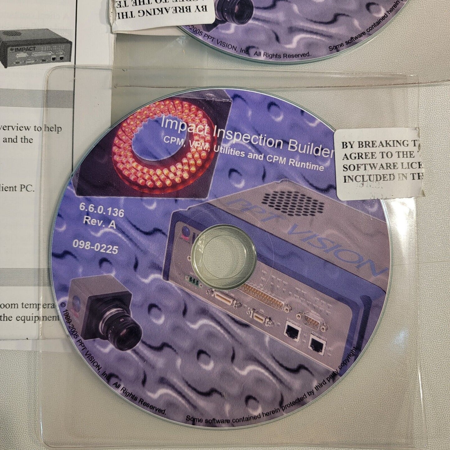 Impact Camera Inspection Builder Software and Utilities Runtime w/ User Guide