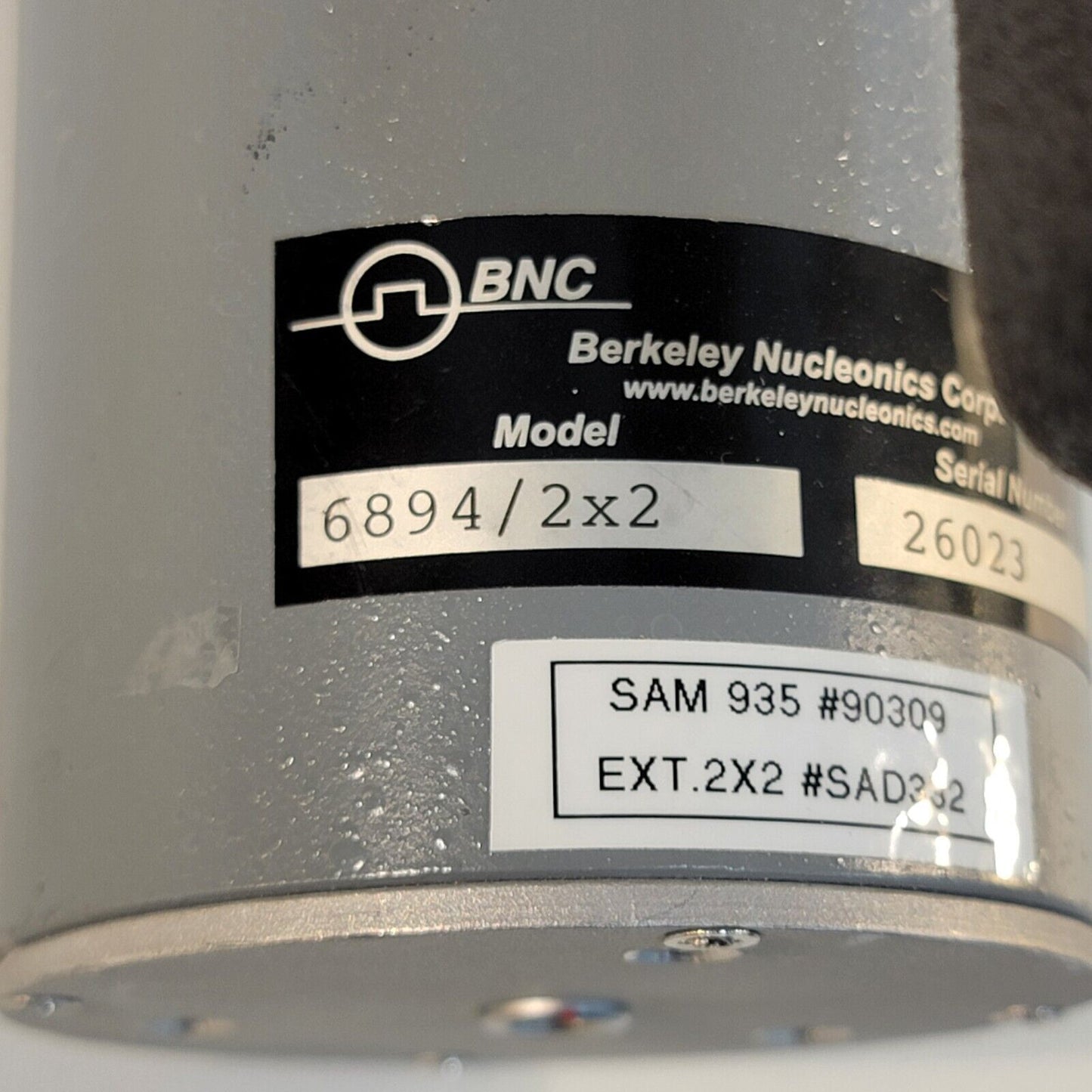 Berkeley Nucleonics BNC 6894 2x2 Probe for SAM 935 Portable Gamma Spectroscopy