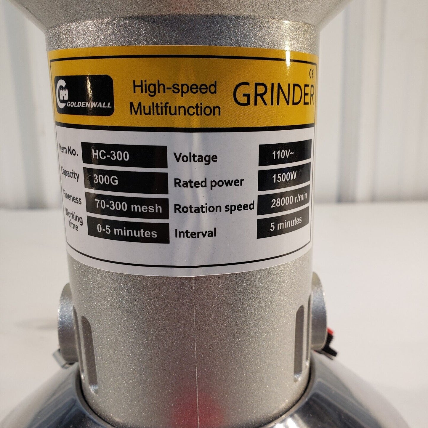 Goldenwall HC-300 High Speed Multifunction Lab Grinder Tested