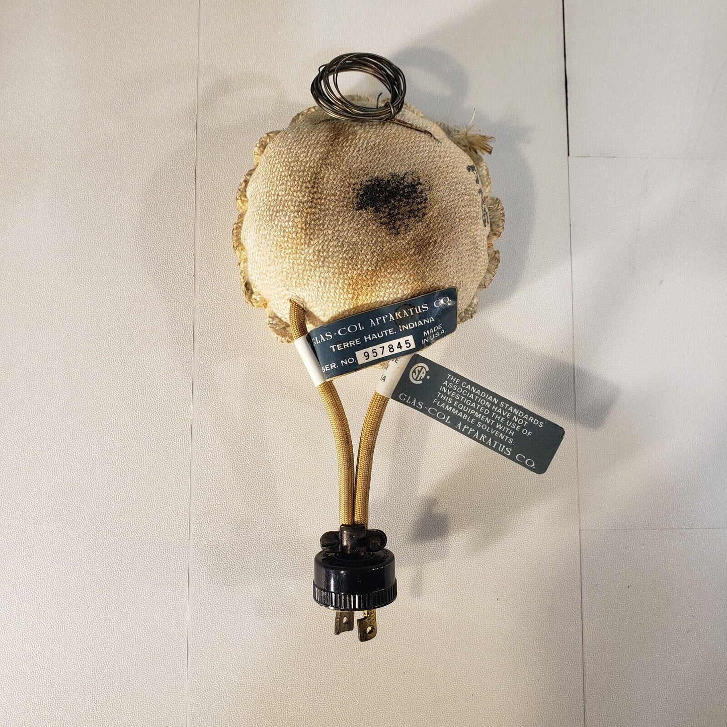 GLASS-COL 0394 Heating Mantle 50mL, 115 Volts, 60 Watts