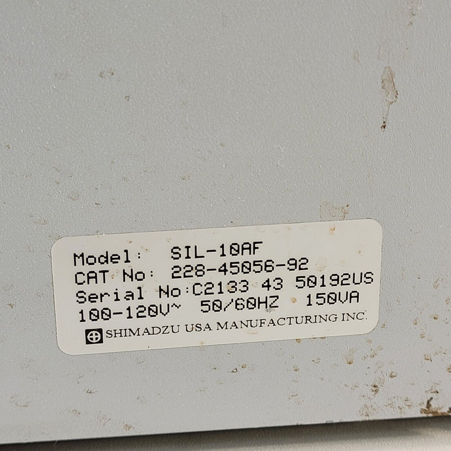 Shimadzu SIL-10A Auto Injector Autosampler HPLC Chromatography System