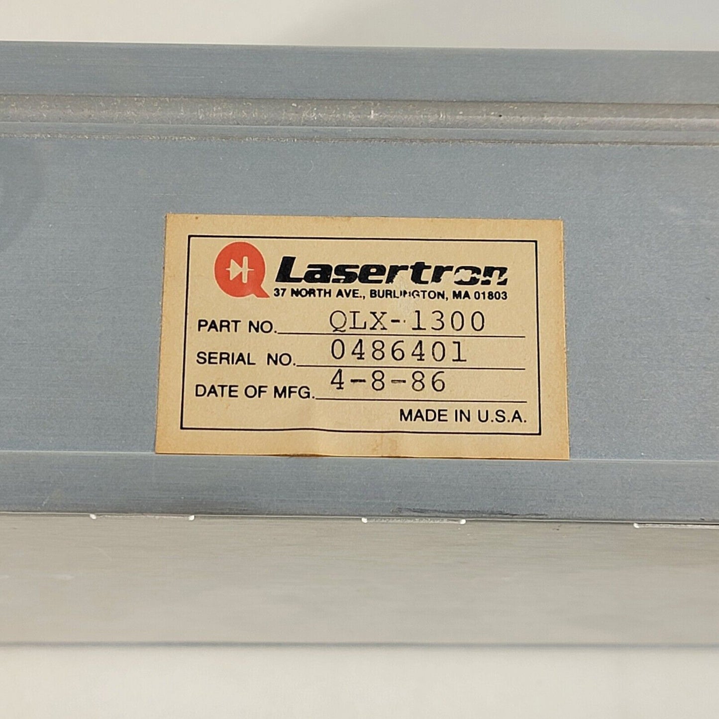 Lasertron QLX-1300 QLX1300 Lightwave Transmitter Laser Plug-In Module GaInAsP