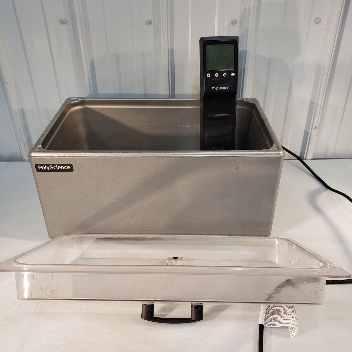 Polyscience MX-CA11B T28SA1 Water Bath Immersion Circulator Heater Tested Works