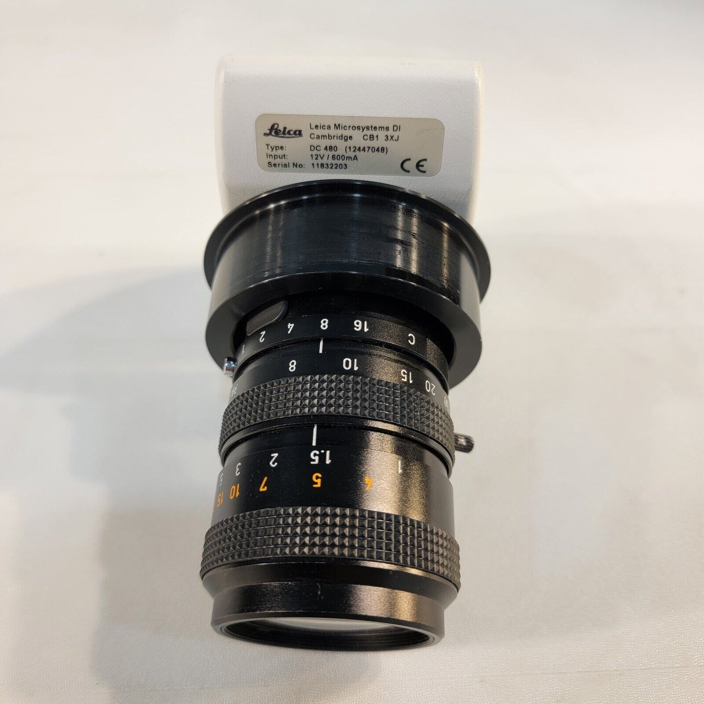 Leica DC480 Ethernet Microscope Camera w/ Microscope Stand Mount and Lens